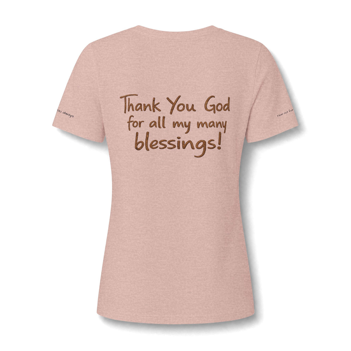 Women's V-Neck Tee — Stylized Jesus Portrait Graphic Tee