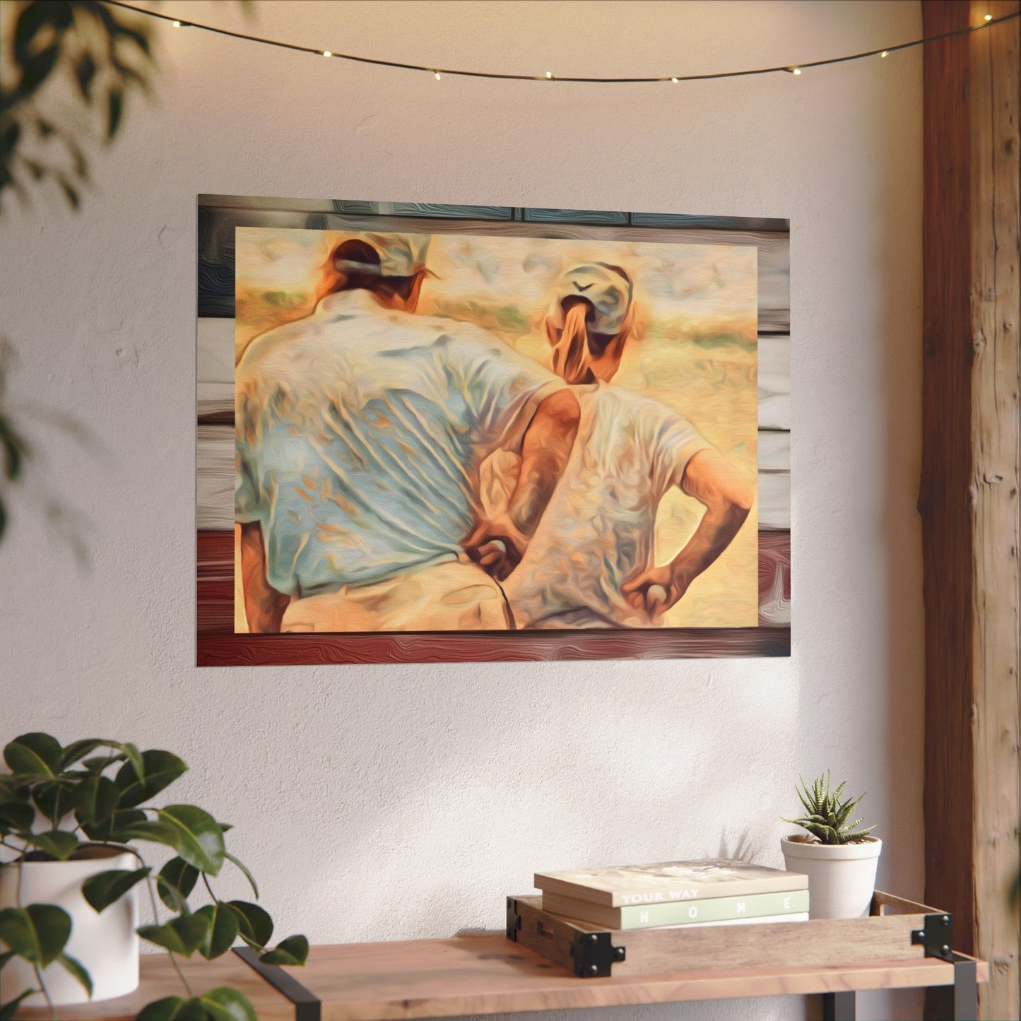 Golfing Trump Painting/ Poster — Golf Lovers Matte Art