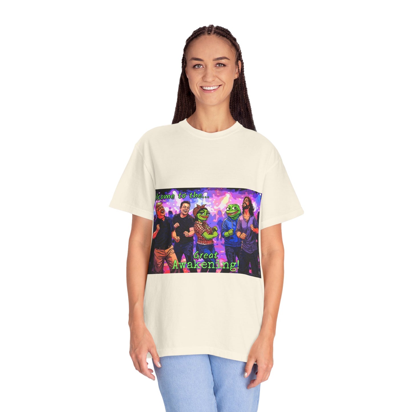 Great Awakening T-Shirt — Psychedelic Pepe & Friends Graphic Tee
