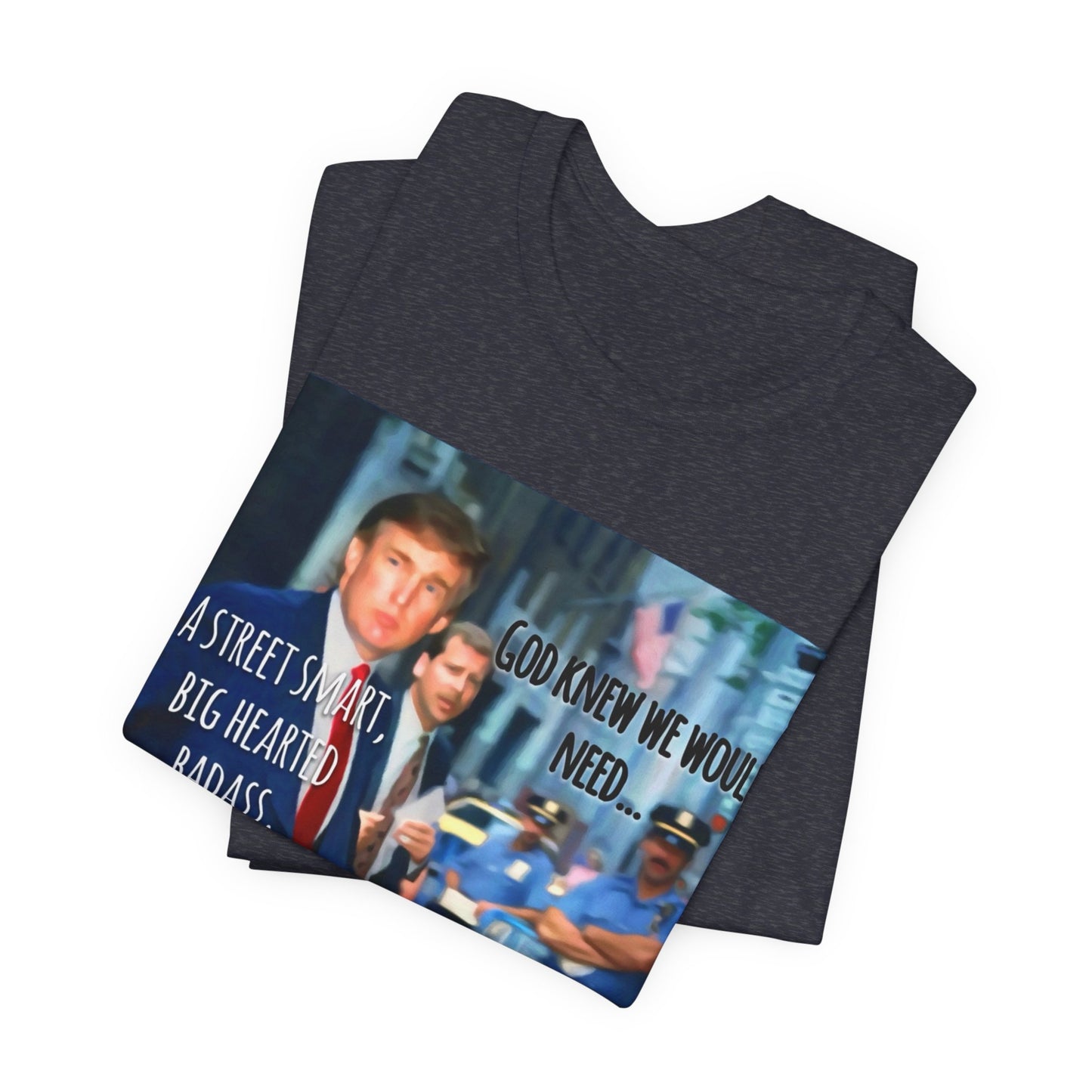 New Yorker Tribute T-Shirt — "So God Gave Us a New Yorker" Graphic Tee