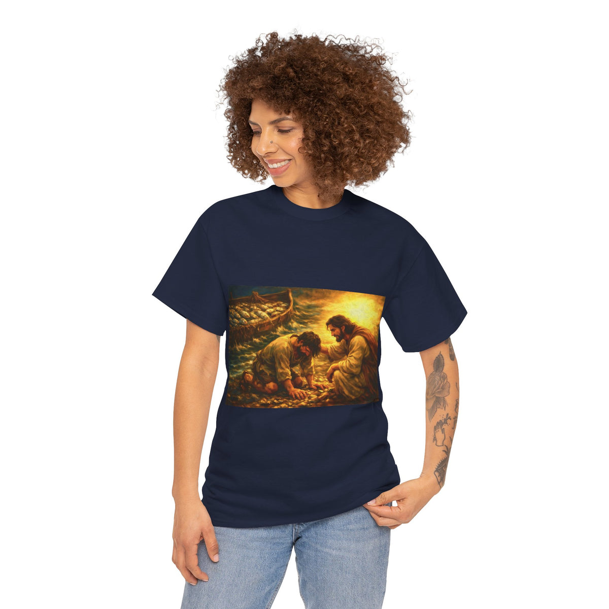 Jesus Calling Peter T-Shirt – Christian Faith Graphic Tee for Men & Women