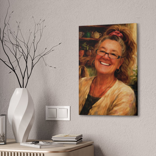 AO—Good Day— Warm Smile Photo Wall Art Canvas