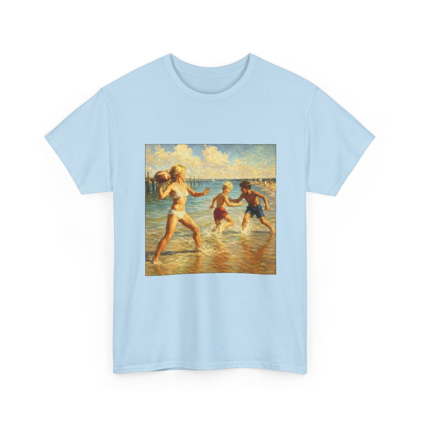 Vintage Beach T‑Shirt — 'Honeysuckle Lodge: 50+ Years of Endless Summer' Retro Seaside Tee