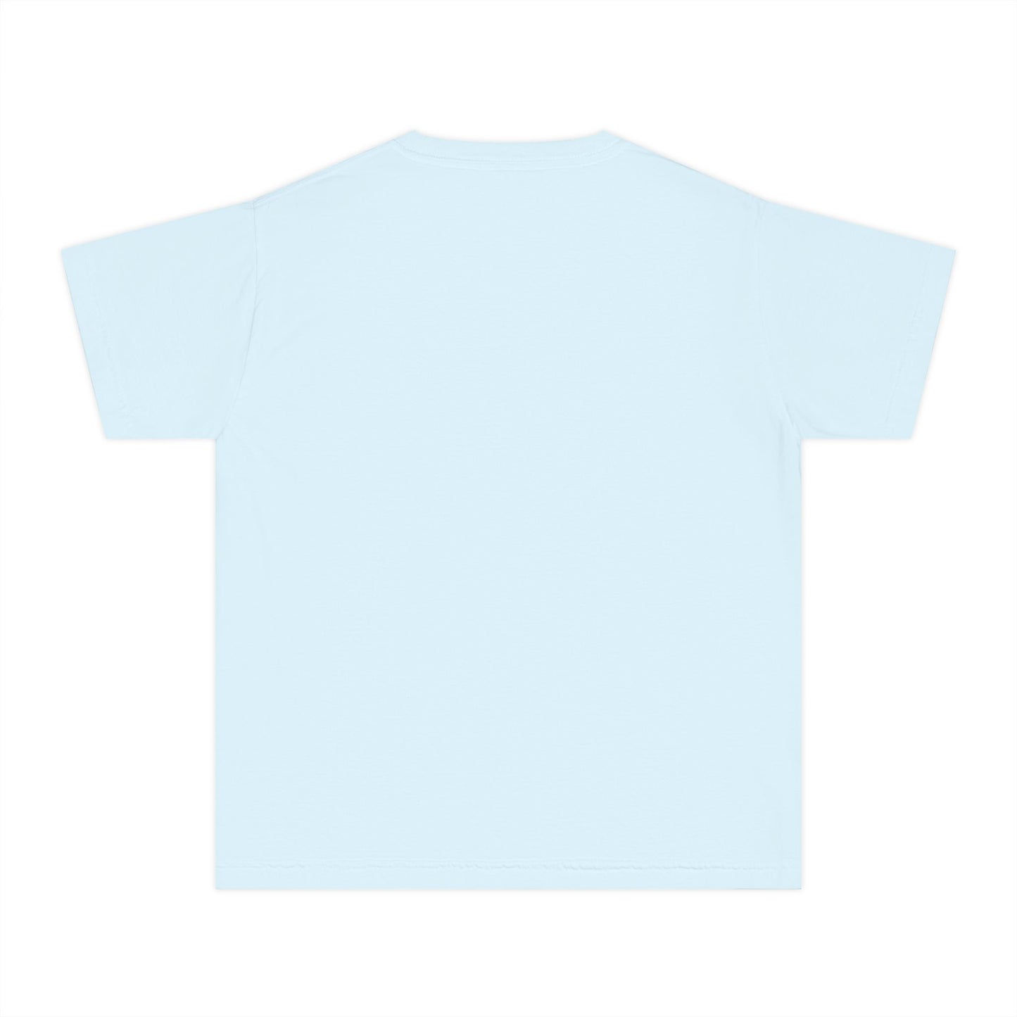 Dry-Blend Youth Tee — "Christmas in July" Beach Design 2026