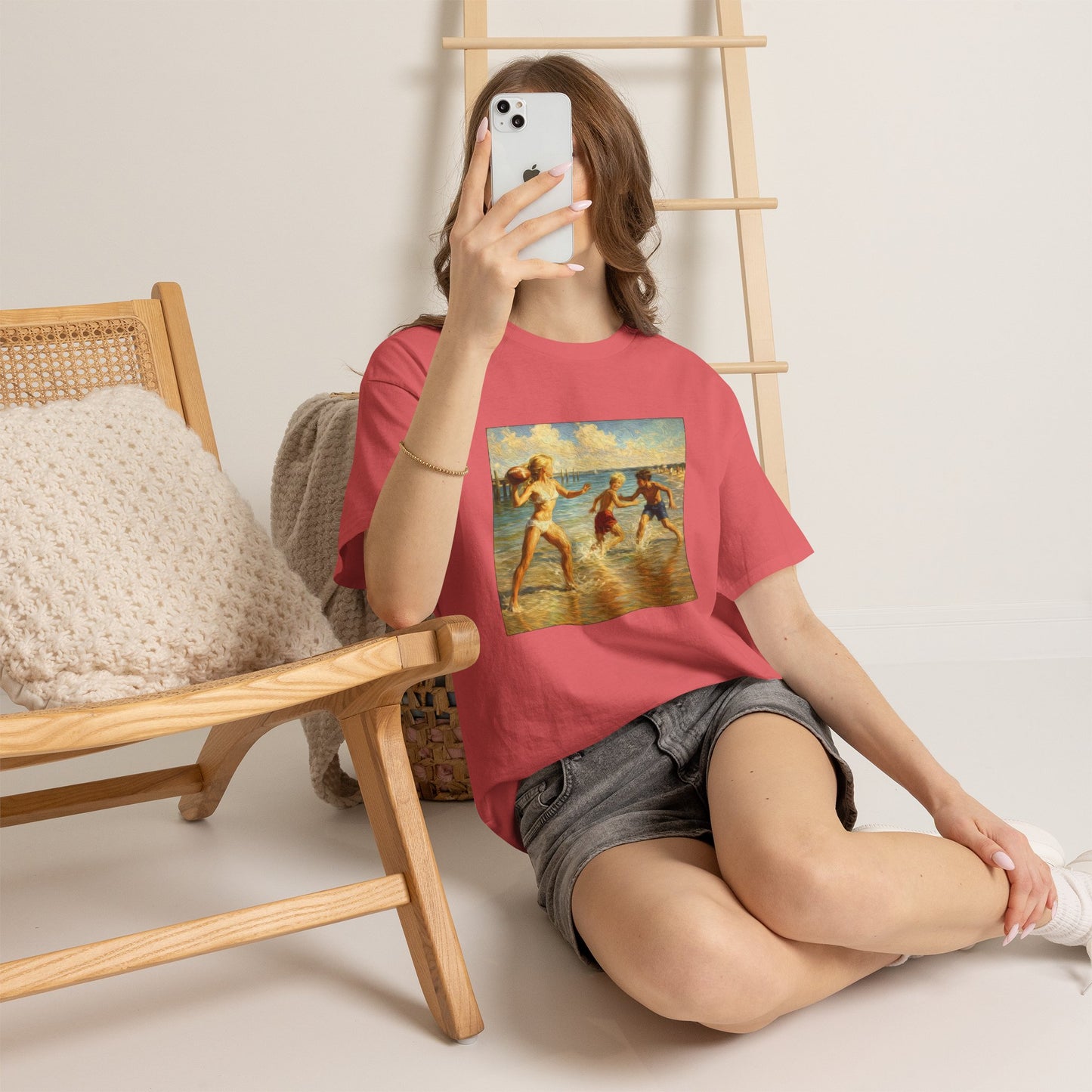 Vintage Beach T‑Shirt — 'Honeysuckle Lodge: 50+ Years of Endless Summer' Retro Seaside Tee