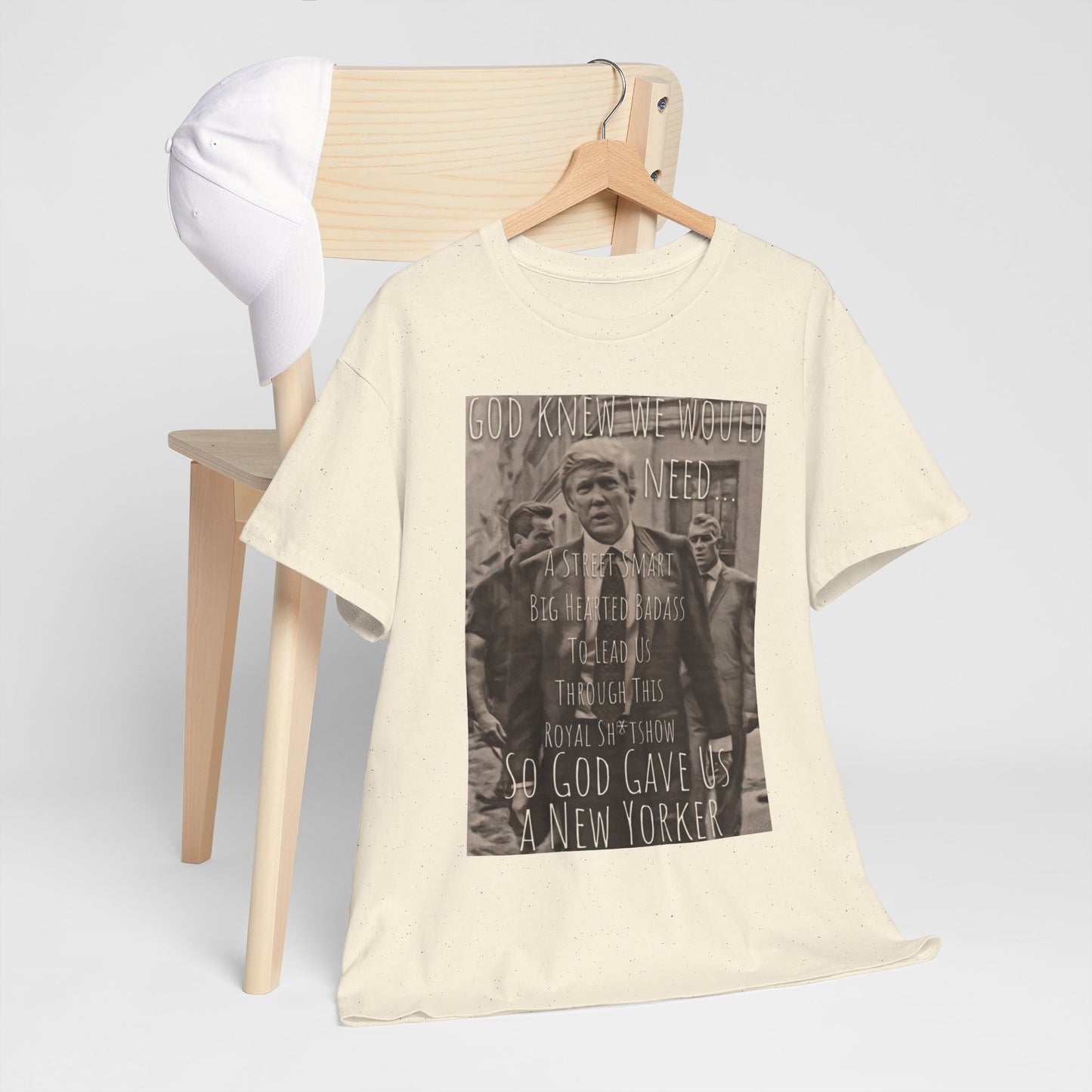 Vintage Trump tee “God gave us a New Yorker” Tee Retro MAGA