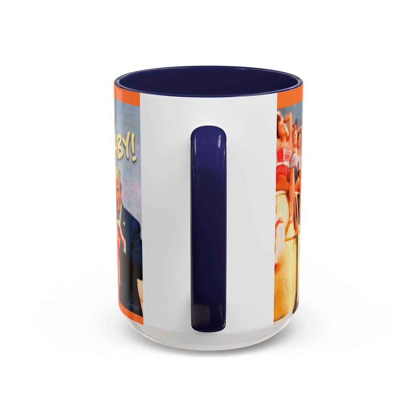 Political Novelty Covfefe Mug – "MAGA Baby" Retro Campaign Design