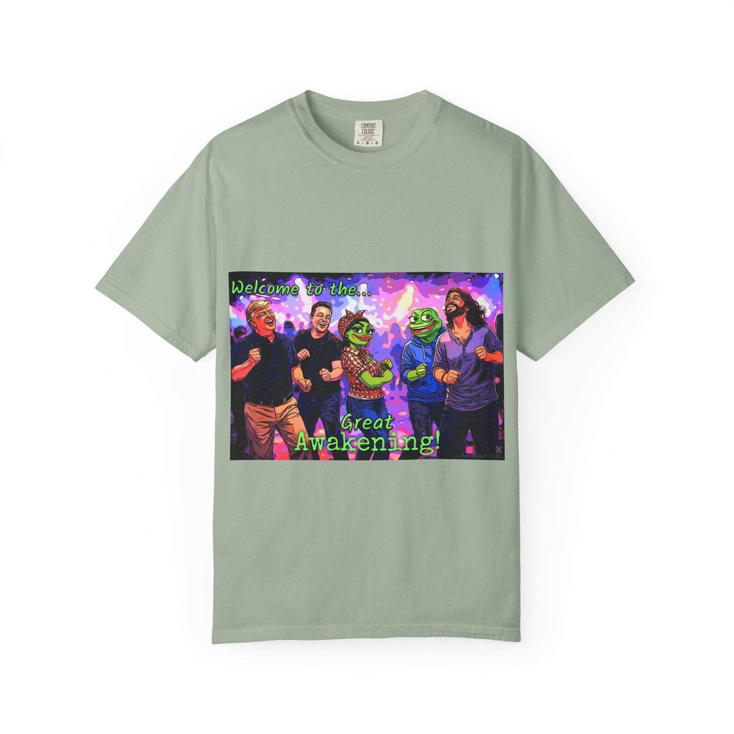 Great Awakening T-Shirt — Psychedelic Pepe & Friends Graphic Tee