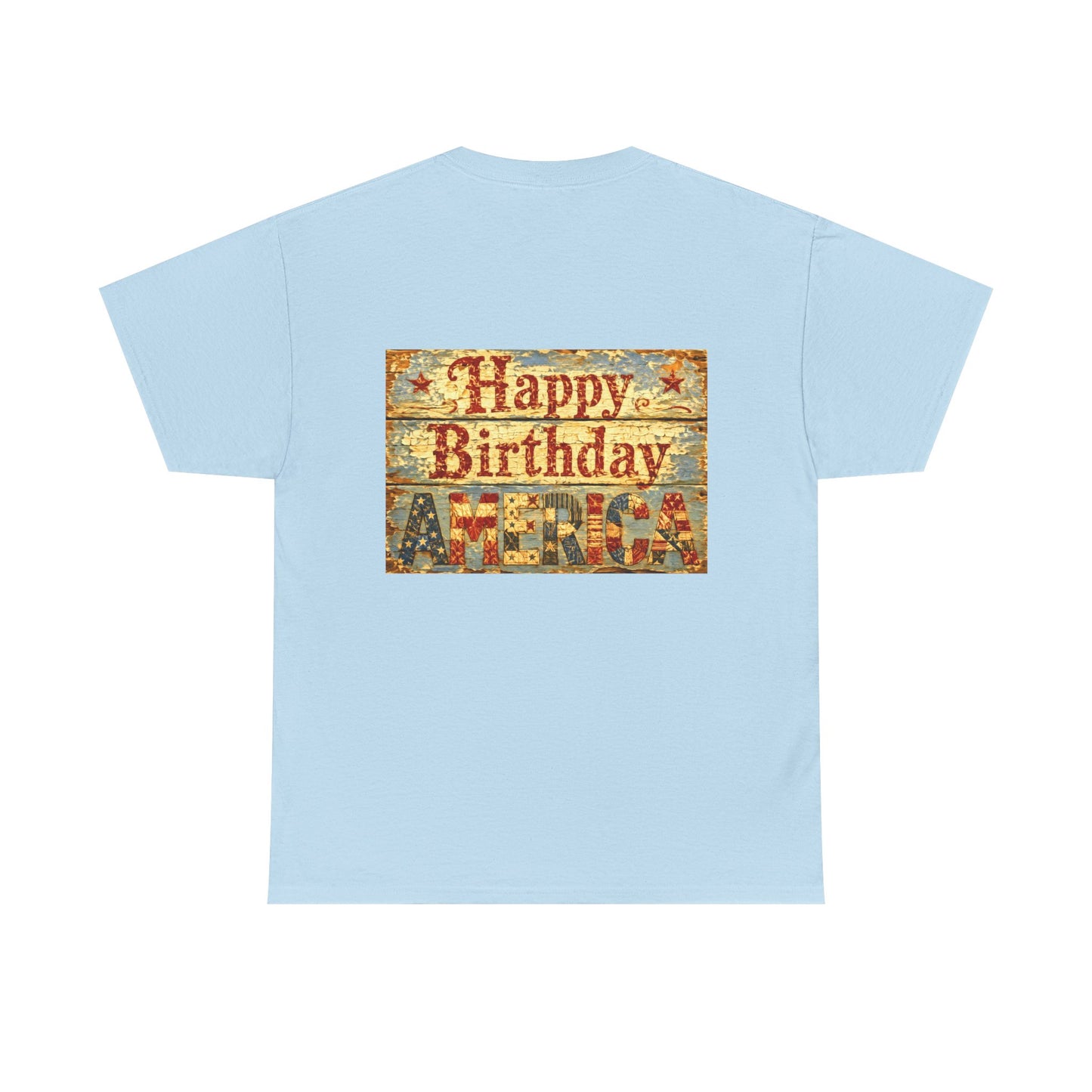 Trump Patriotic Portrait Tee — American Flag Portrait Graphic T-Shirt