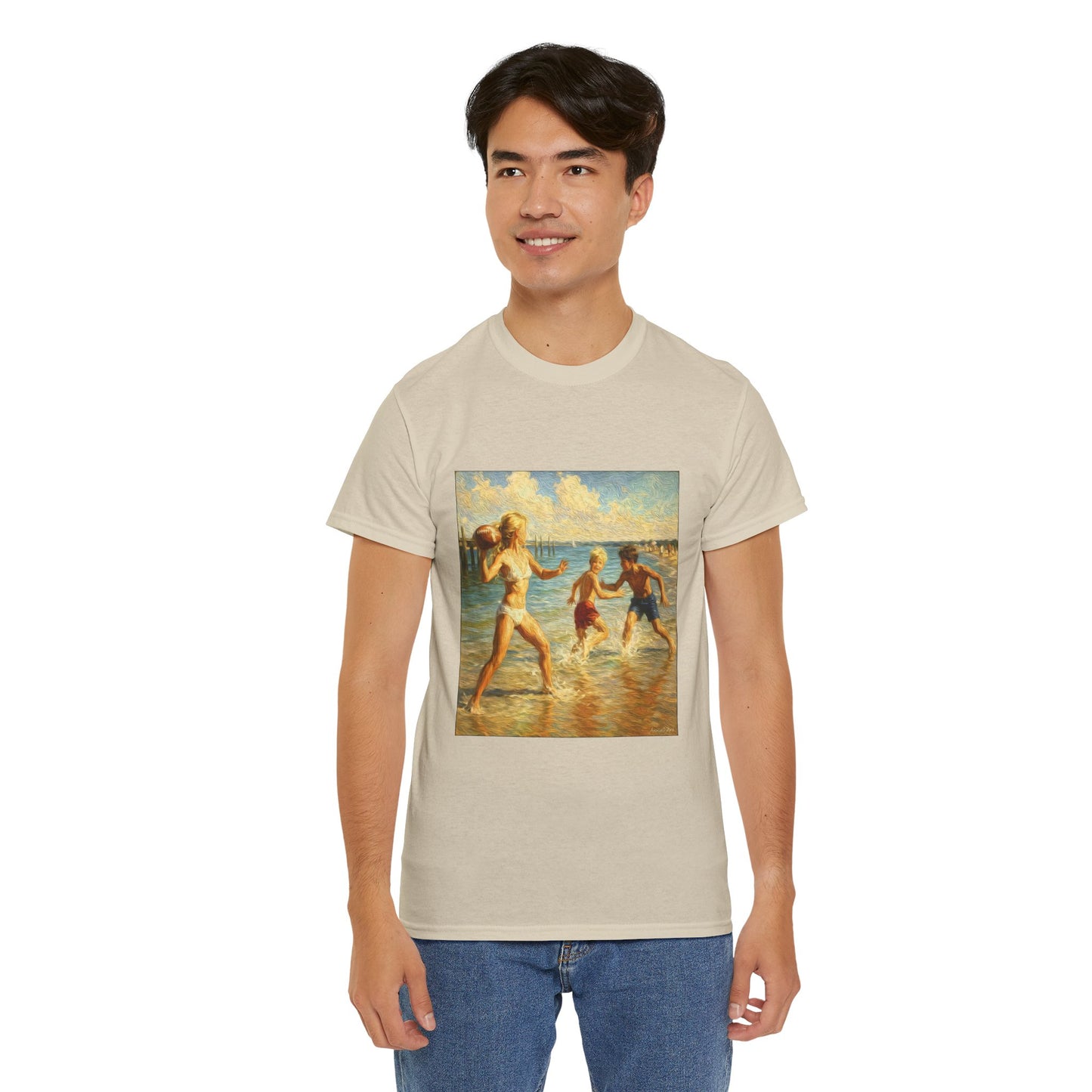 Vintage Beach T‑Shirt — 'Honeysuckle Lodge: 50+ Years of Endless Summer' Retro Seaside Tee