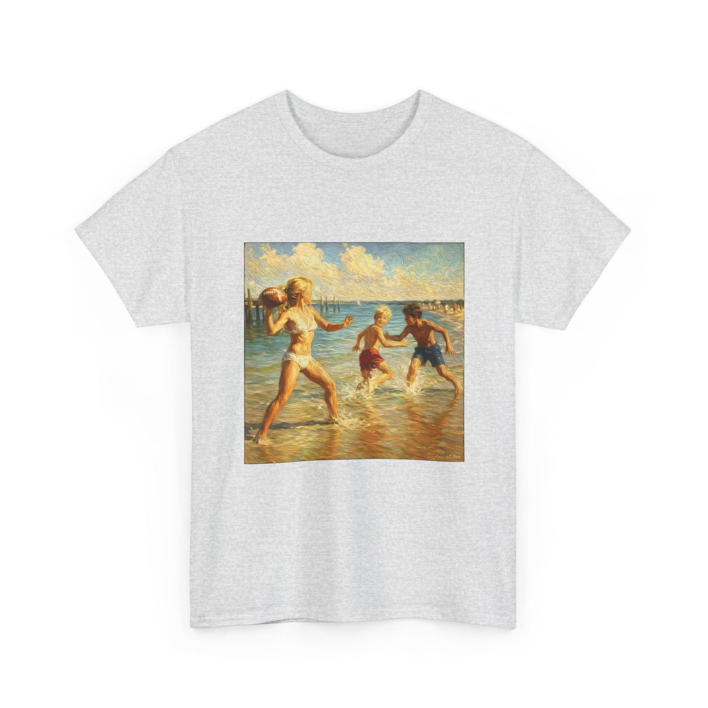 Vintage Beach T‑Shirt — 'Honeysuckle Lodge: 50+ Years of Endless Summer' Retro Seaside Tee