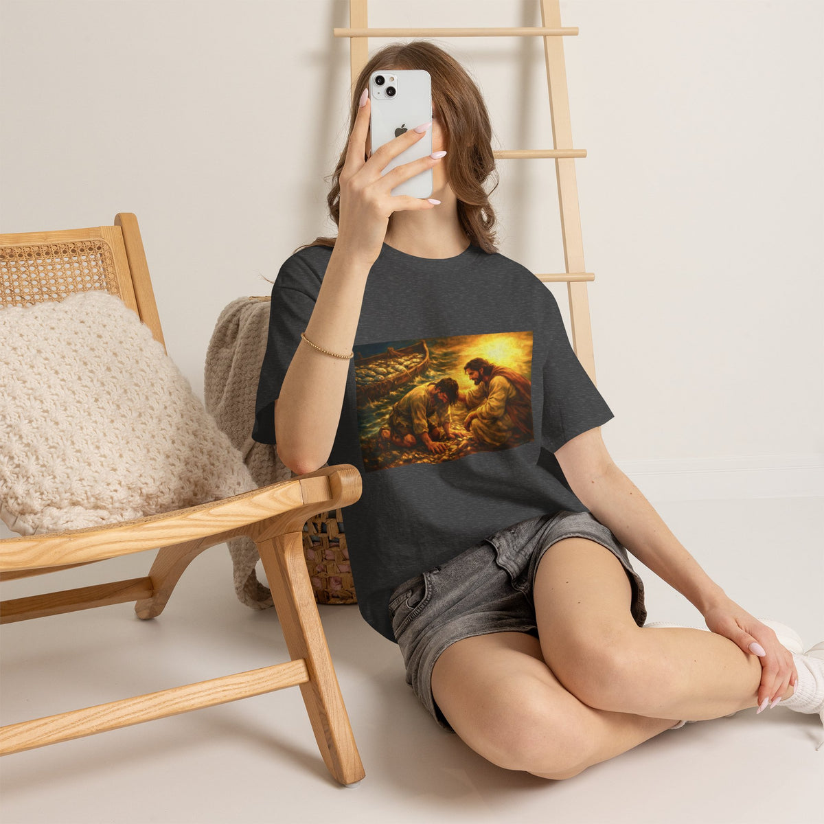 Jesus Calling Peter T-Shirt – Christian Faith Graphic Tee for Men & Women