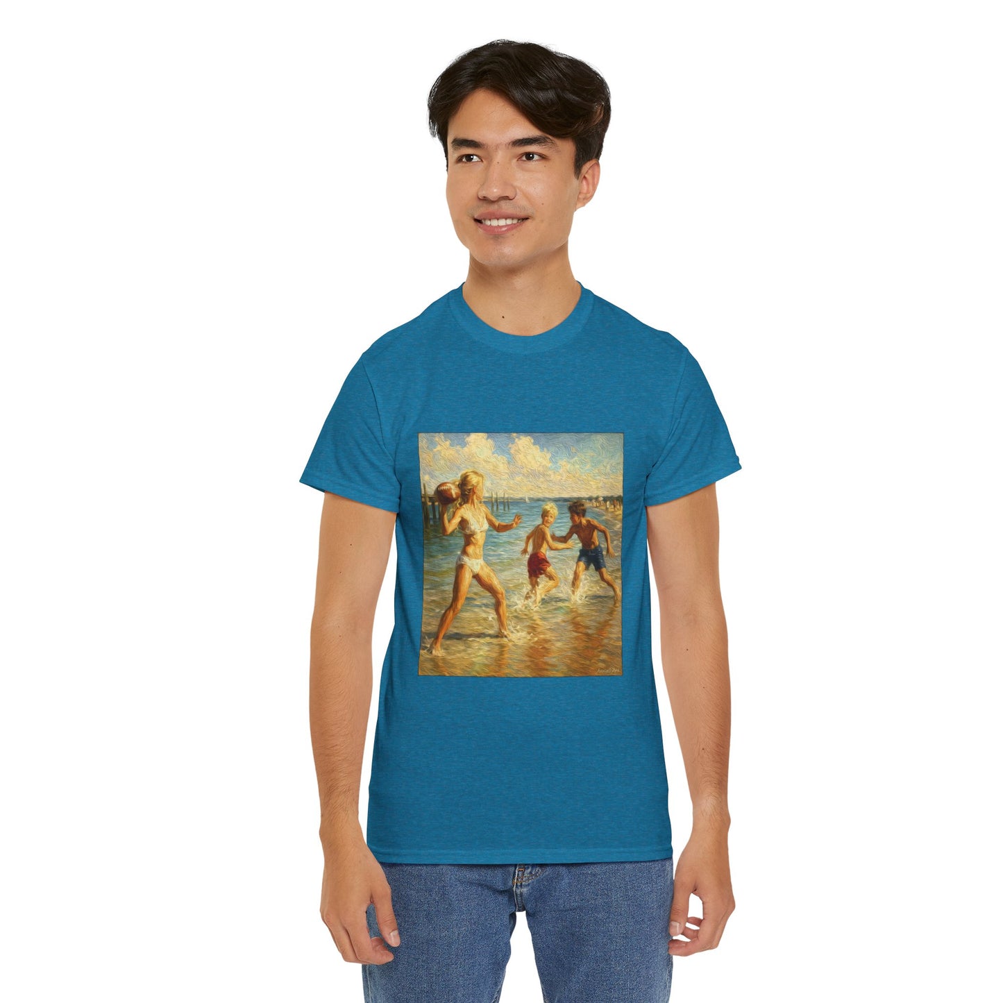 Vintage Beach T‑Shirt — 'Honeysuckle Lodge: 50+ Years of Endless Summer' Retro Seaside Tee