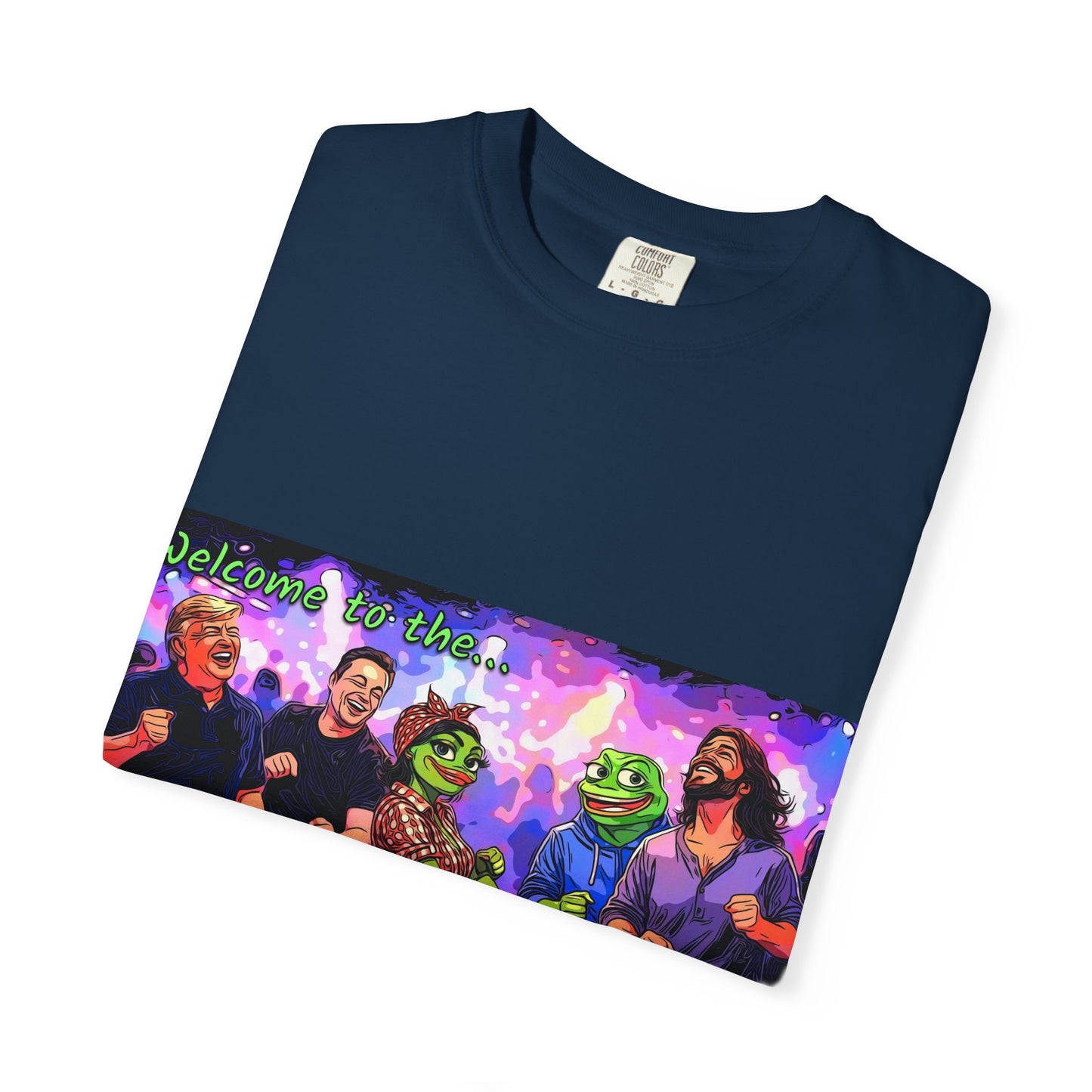 Great Awakening T-Shirt — Psychedelic Pepe & Friends Graphic Tee