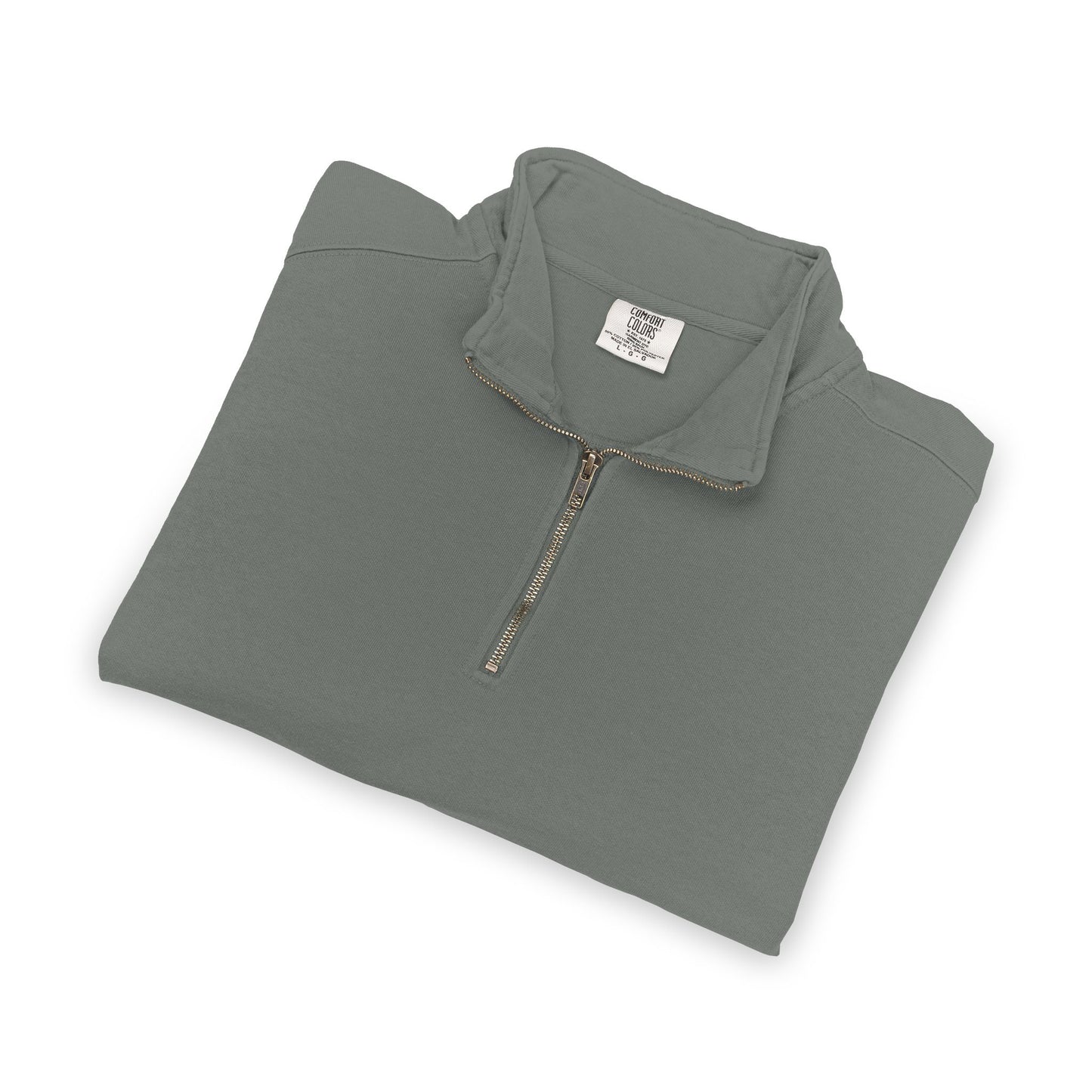 Trump MAGA Quarter-Zip Sweatshirt — Back Art ‘the great maga king’ Graphic- Runs small-order 1 size up