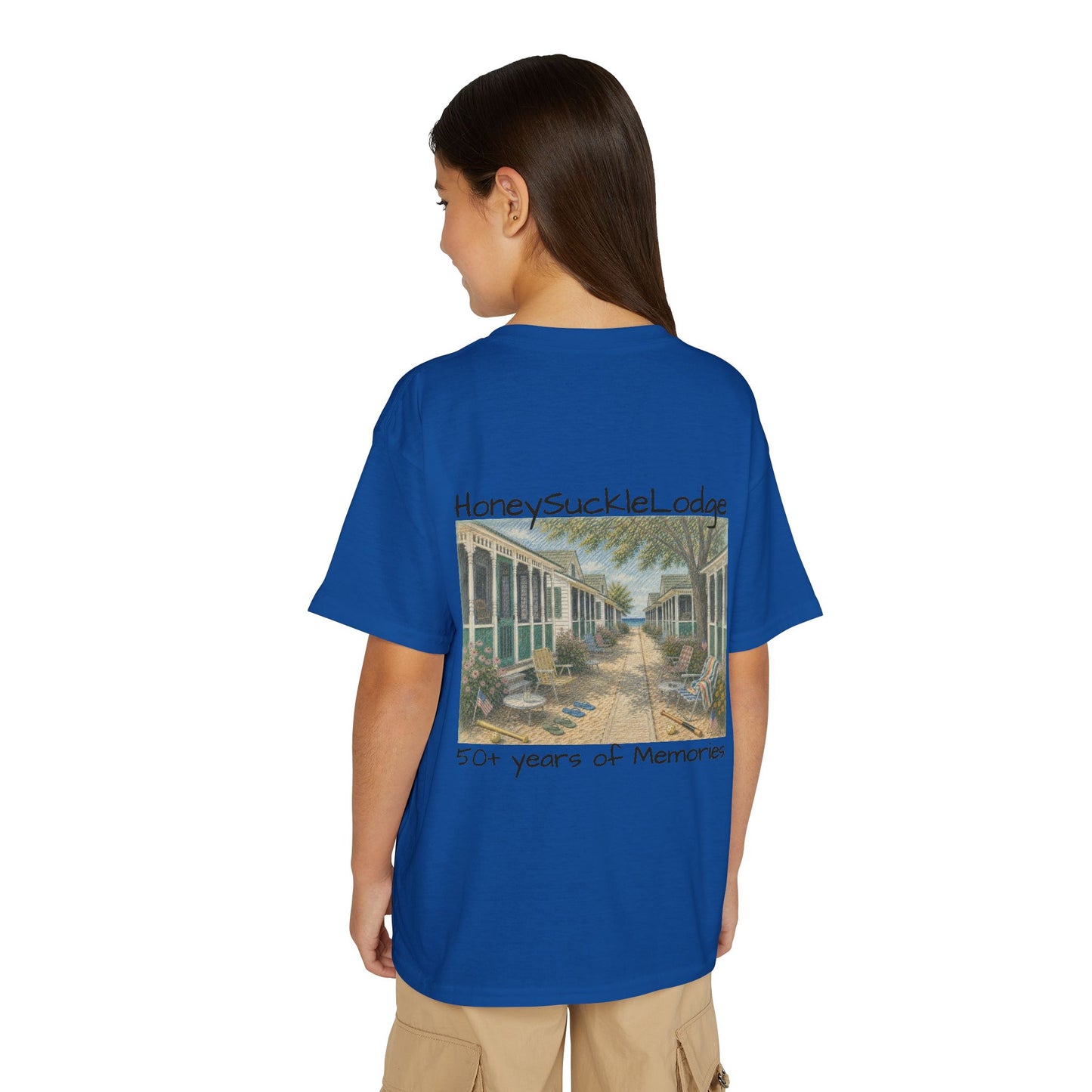 Youth Tee — "Happy 250th America!" Vintage Summer Beach Kids T‑Shirt