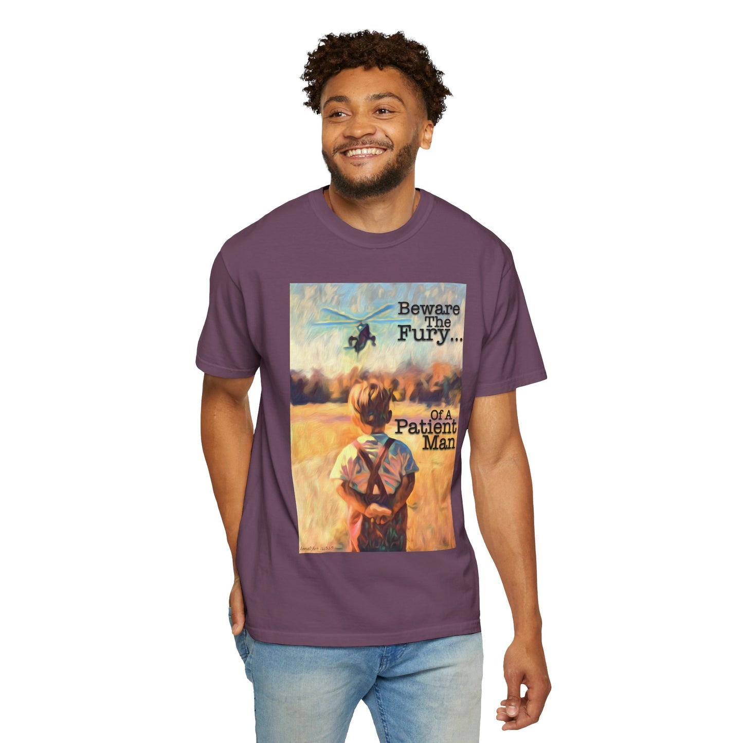 JFK Jr Beware The Fury Of A Patient Man T-Shirt — Vintage Tee