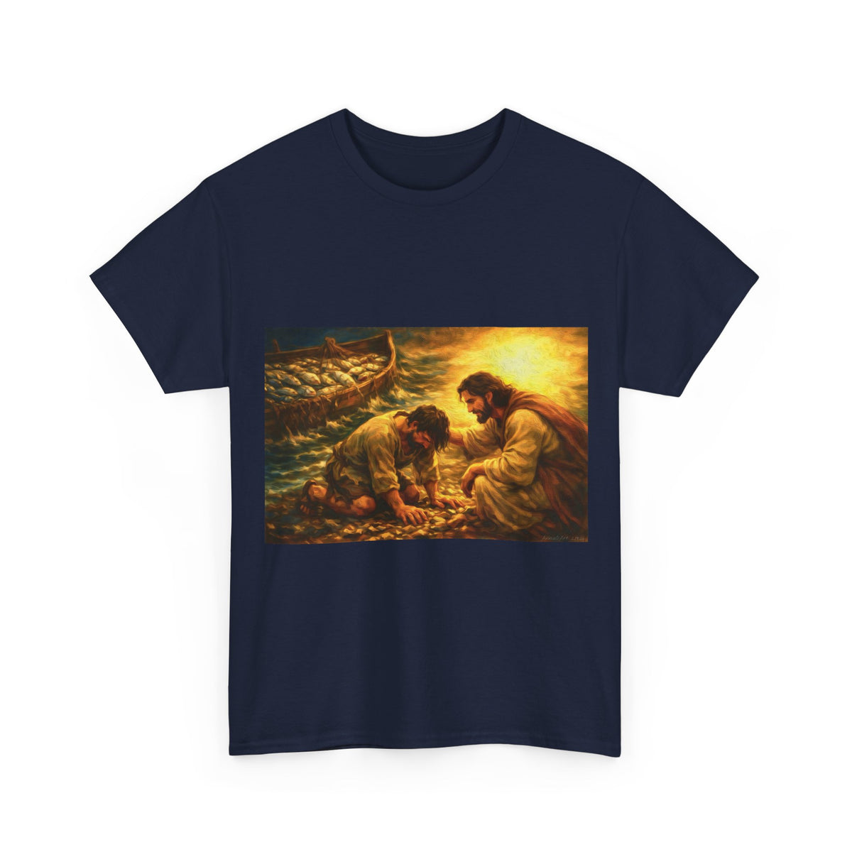 Jesus Calling Peter T-Shirt – Christian Faith Graphic Tee for Men & Women