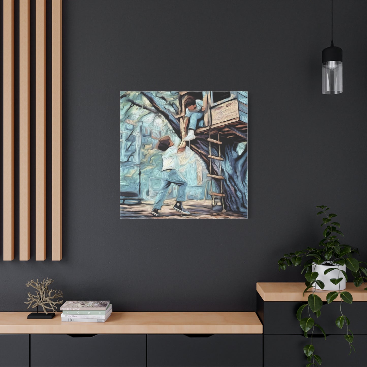 Treehouse ‘Hand Up’  Moment Canvas Wall Art