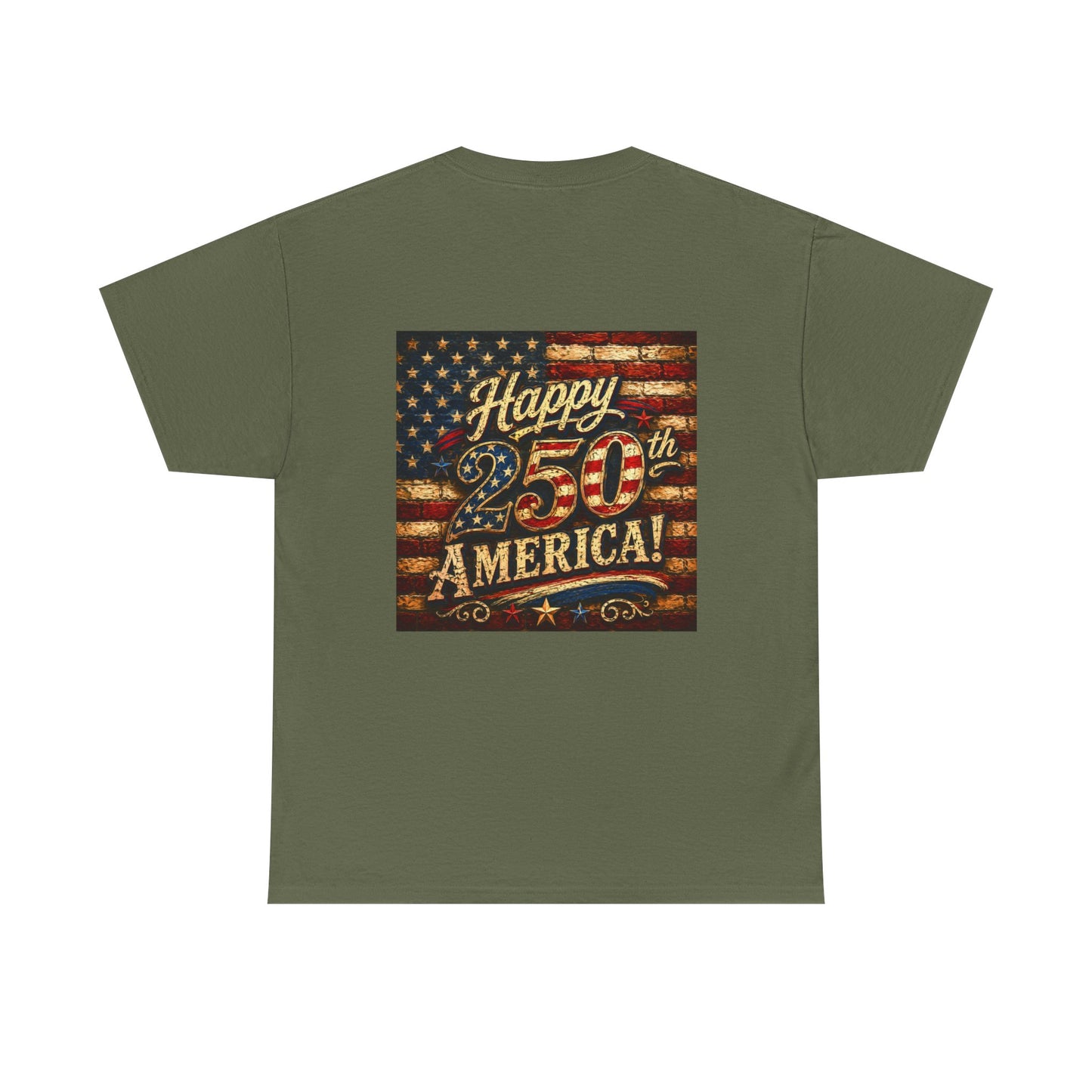 CUSTOM for MANDY—Mama Pizza Team T-Shirt — Retro American Flag Pizza Chef Graphic Tee