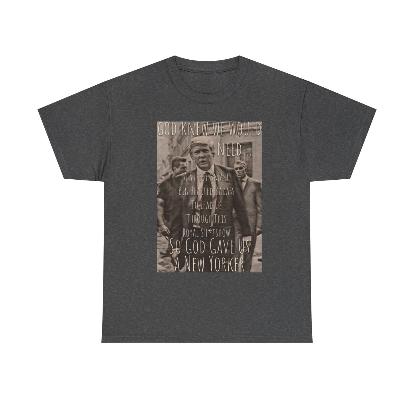 Vintage Trump tee “God gave us a New Yorker” Tee Retro MAGA