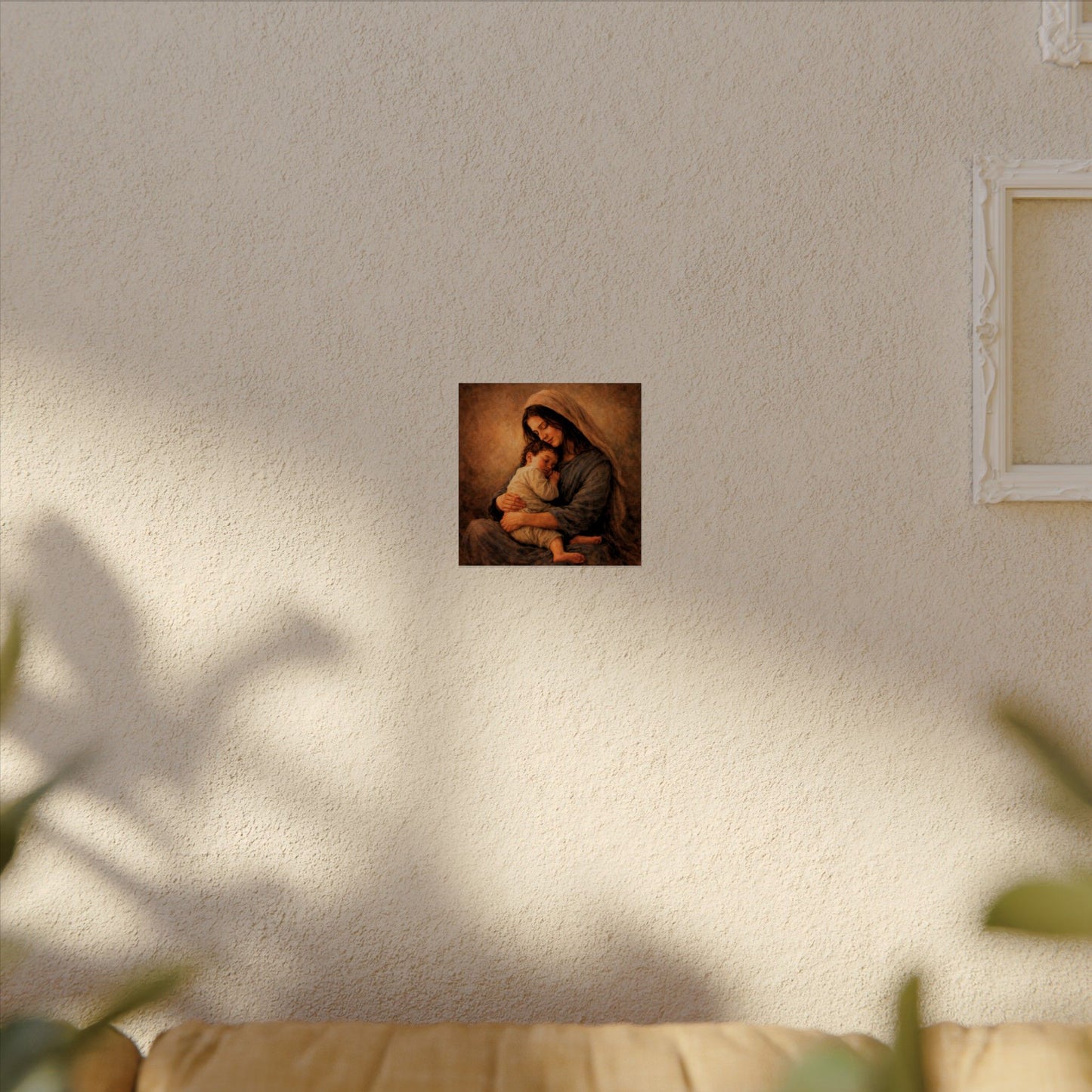 Madonna with Baby Jesus—Matte Posters