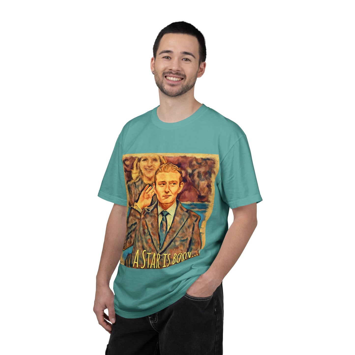 Barron’s “A Star Is Born” T-Shirt — Vintage Portrait Graphic Tee