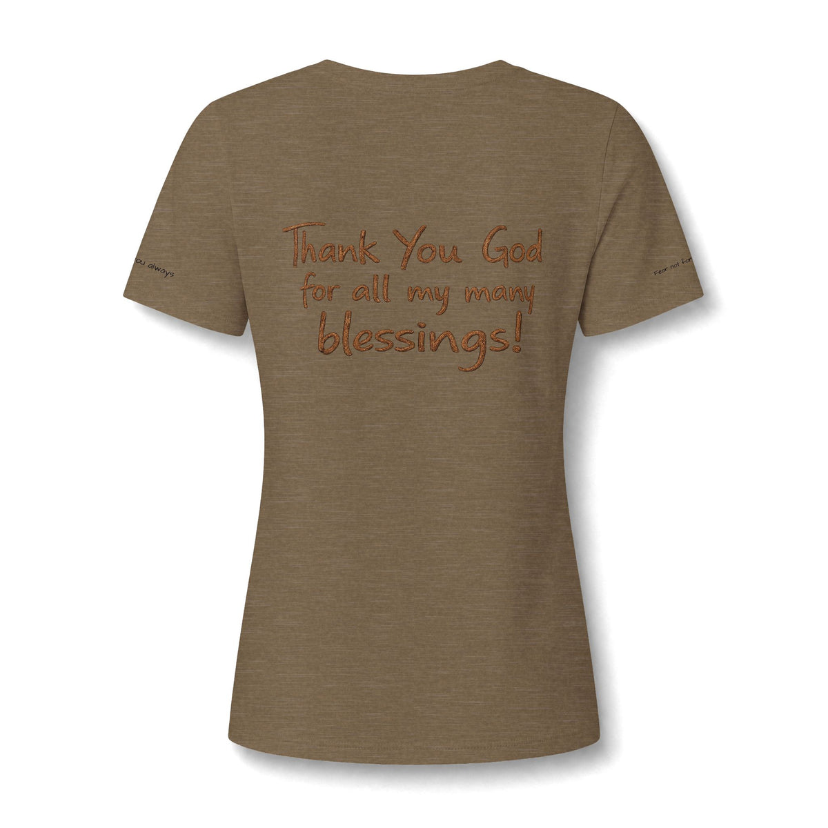 Women's V-Neck Tee — Stylized Jesus Portrait Graphic Tee