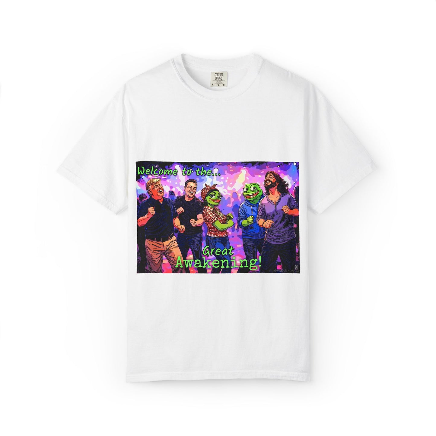 Great Awakening T-Shirt — Psychedelic Pepe & Friends Graphic Tee