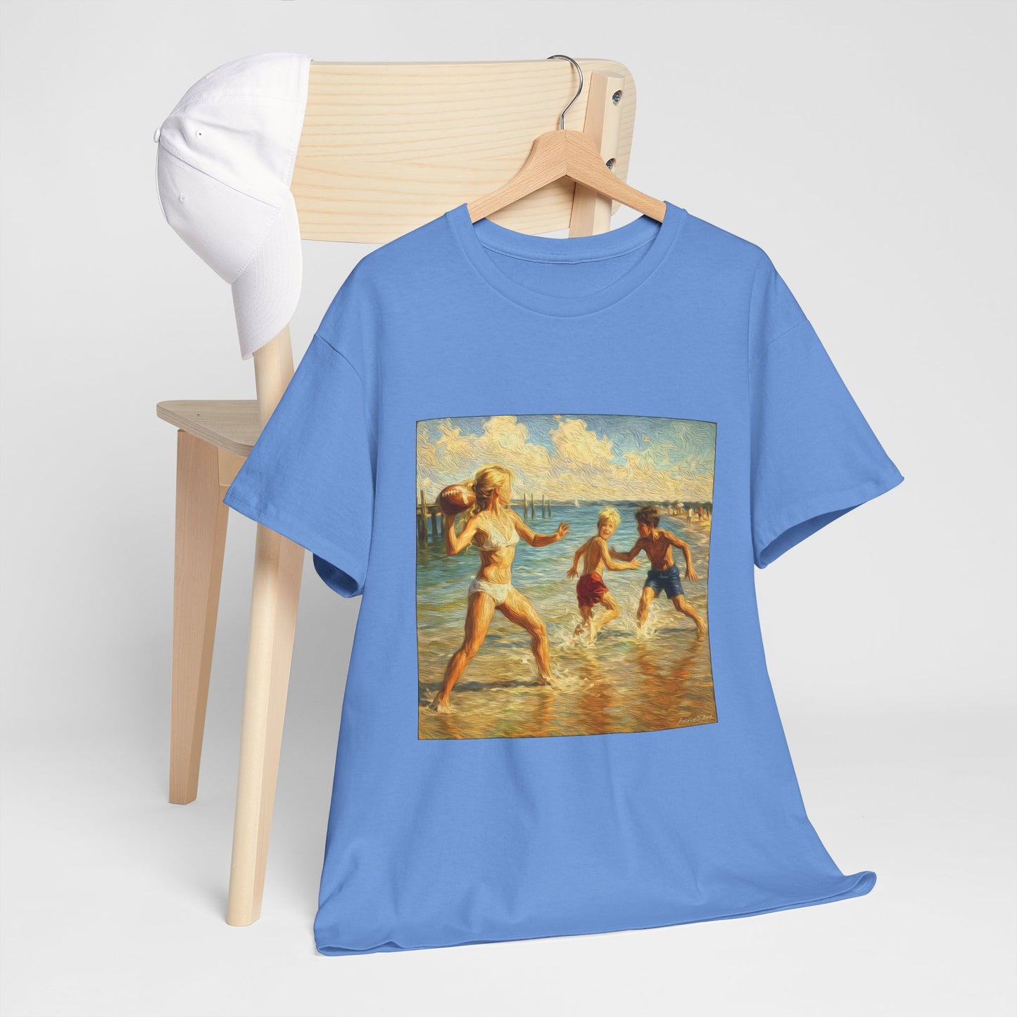 Vintage Beach T‑Shirt — 'Honeysuckle Lodge: 50+ Years of Endless Summer' Retro Seaside Tee