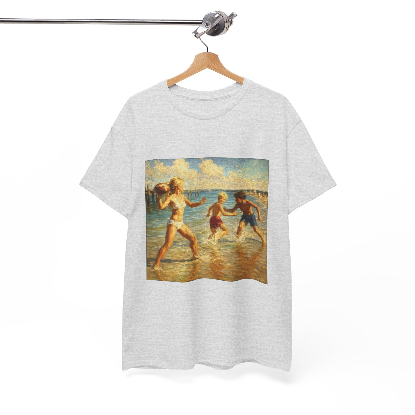 Vintage Beach T‑Shirt — 'Honeysuckle Lodge: 50+ Years of Endless Summer' Retro Seaside Tee