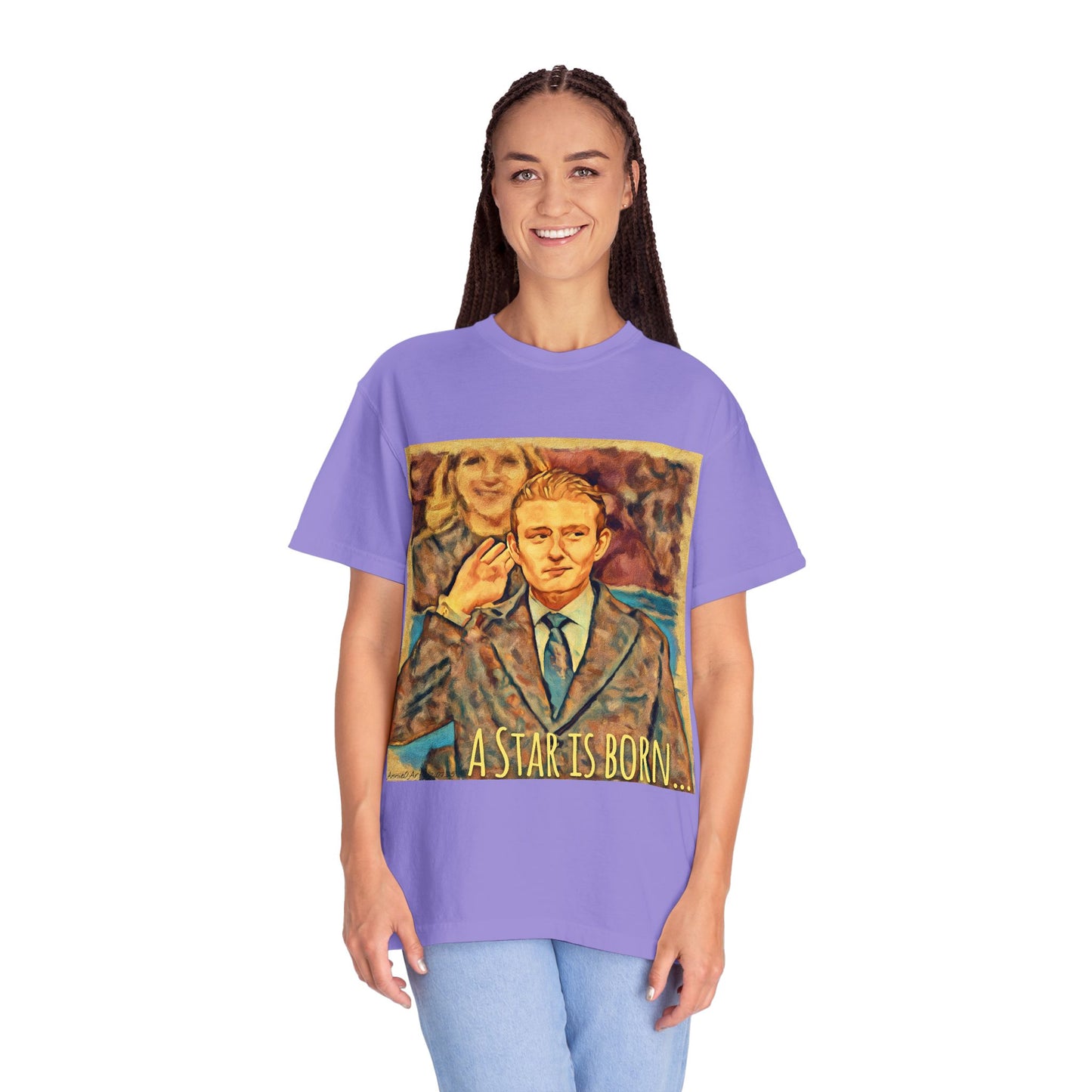 Barron’s “A Star Is Born” T-Shirt — Vintage Portrait Graphic Tee