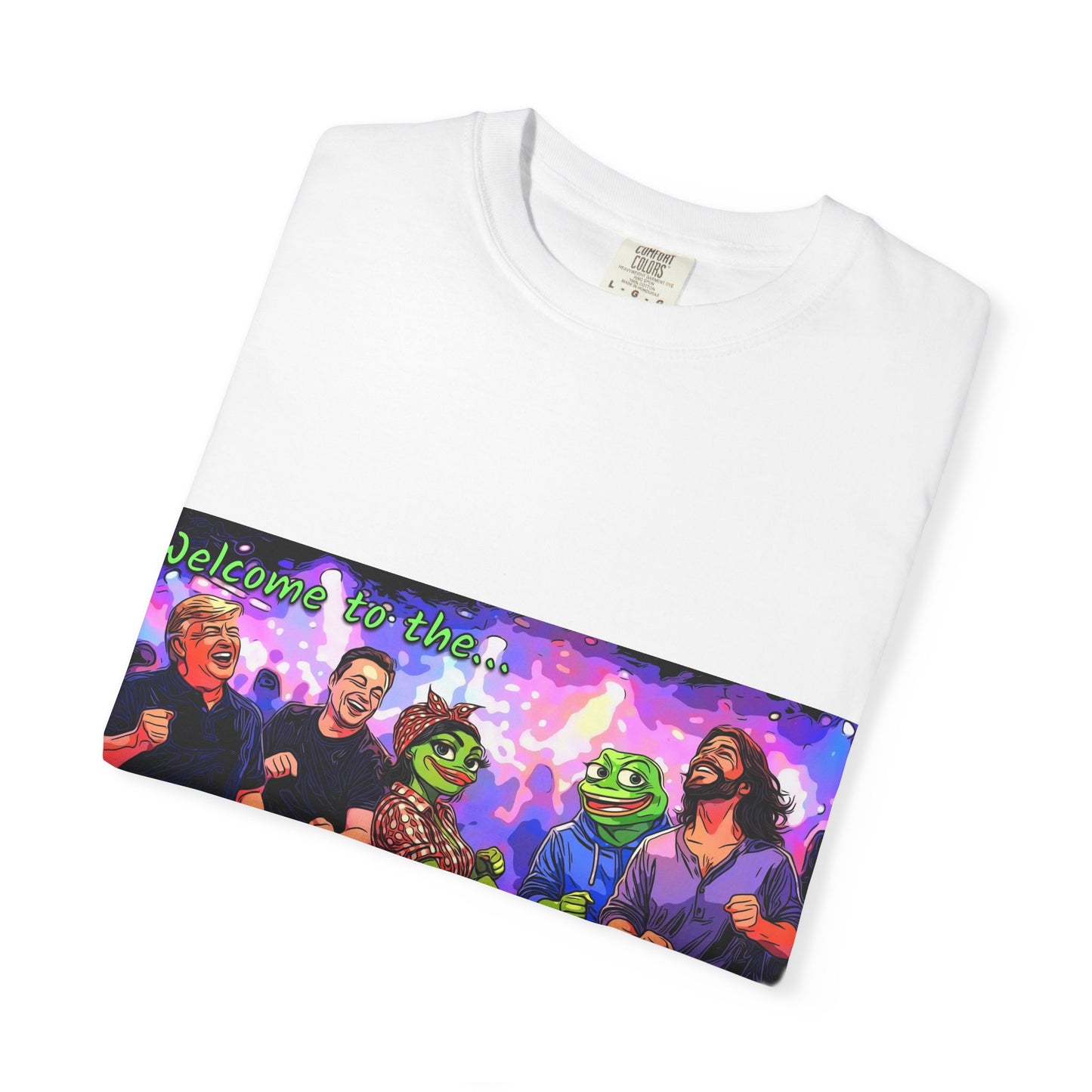 Great Awakening T-Shirt — Psychedelic Pepe & Friends Graphic Tee