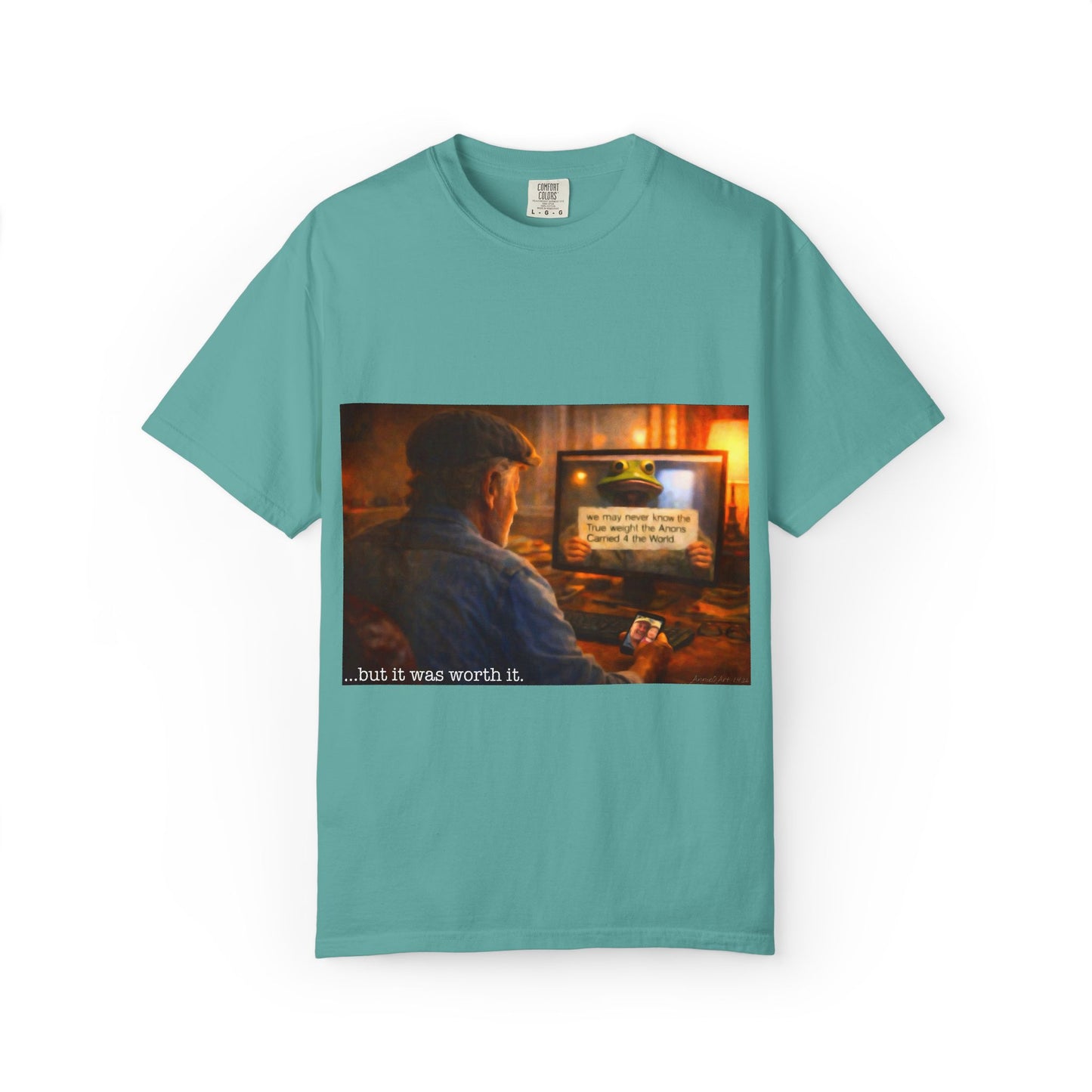 Anons, Keyboard Warriors 'But It Was Worth It' Tee