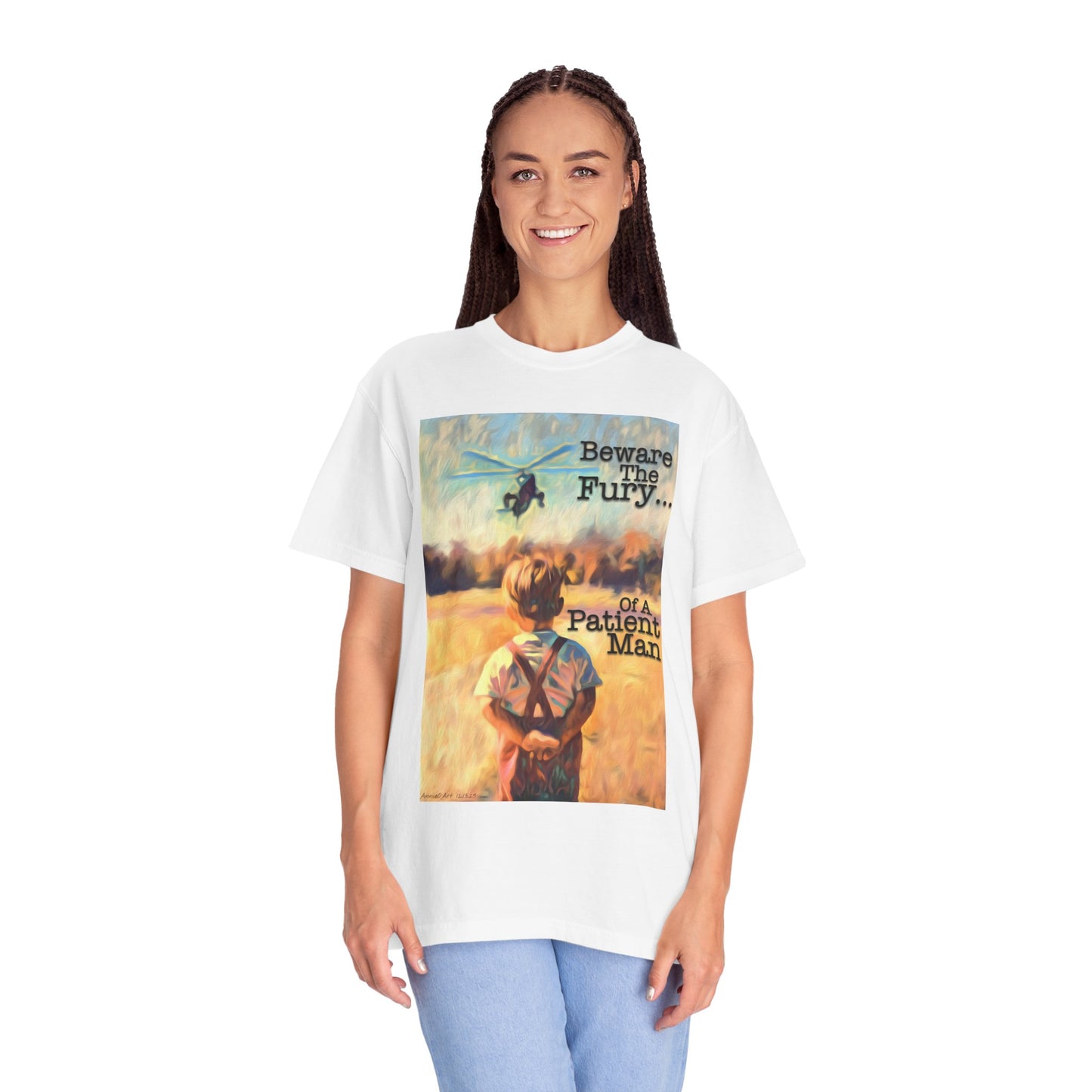 JFK Jr Beware The Fury Of A Patient Man T-Shirt — Vintage Tee