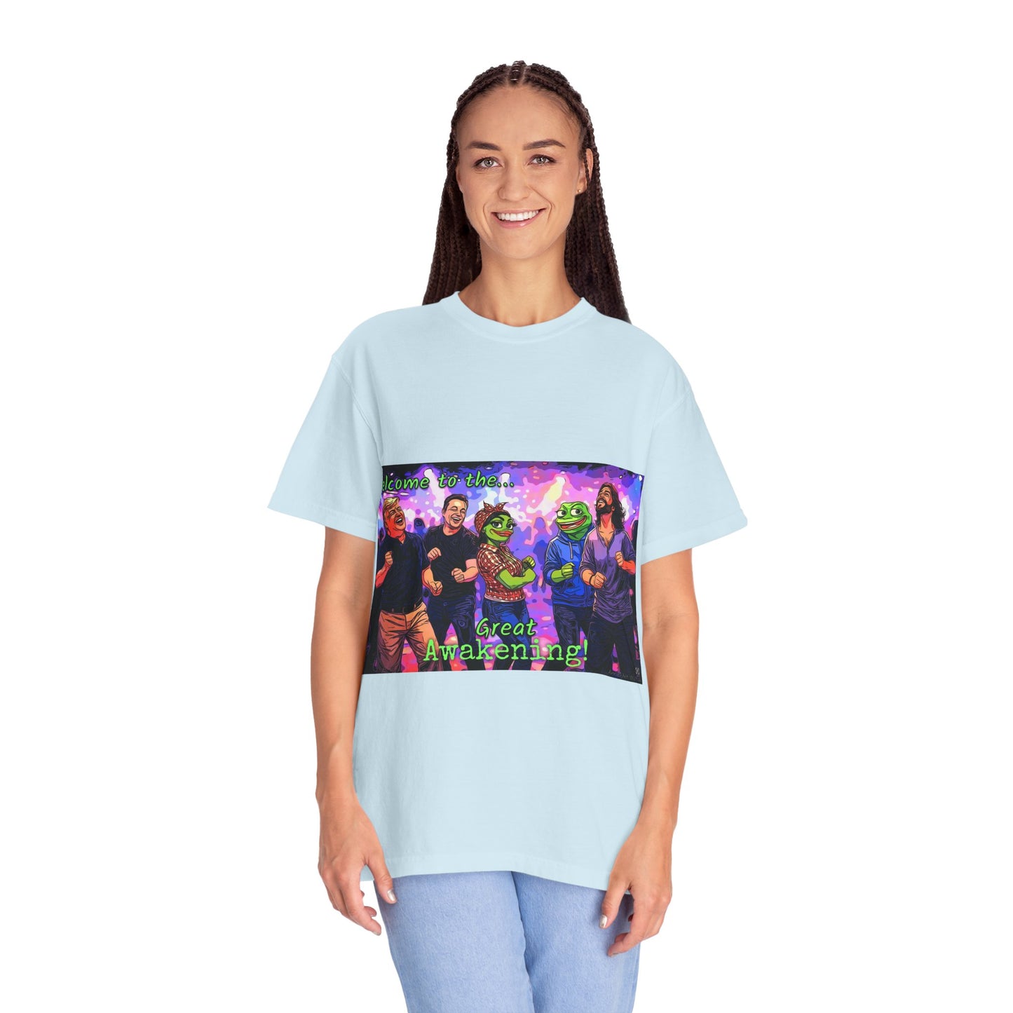Great Awakening T-Shirt — Psychedelic Pepe & Friends Graphic Tee