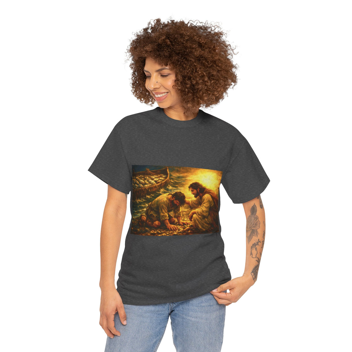 Jesus Calling Peter T-Shirt – Christian Faith Graphic Tee for Men & Women