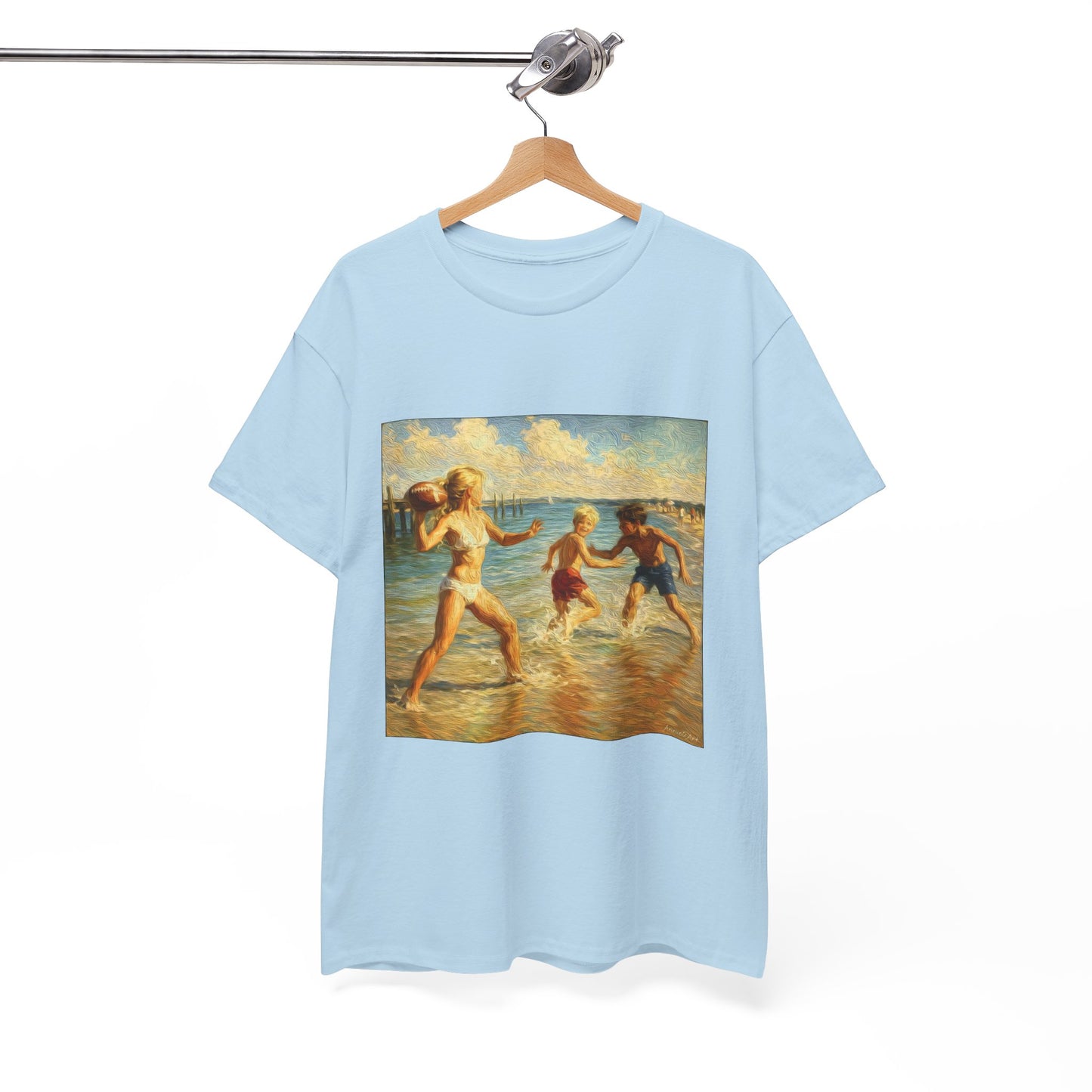 Vintage Beach T‑Shirt — 'Honeysuckle Lodge: 50+ Years of Endless Summer' Retro Seaside Tee