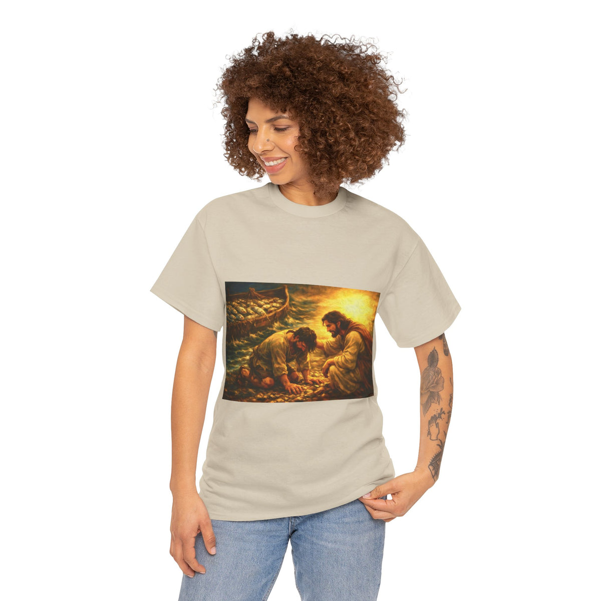 Jesus Calling Peter T-Shirt – Christian Faith Graphic Tee for Men & Women