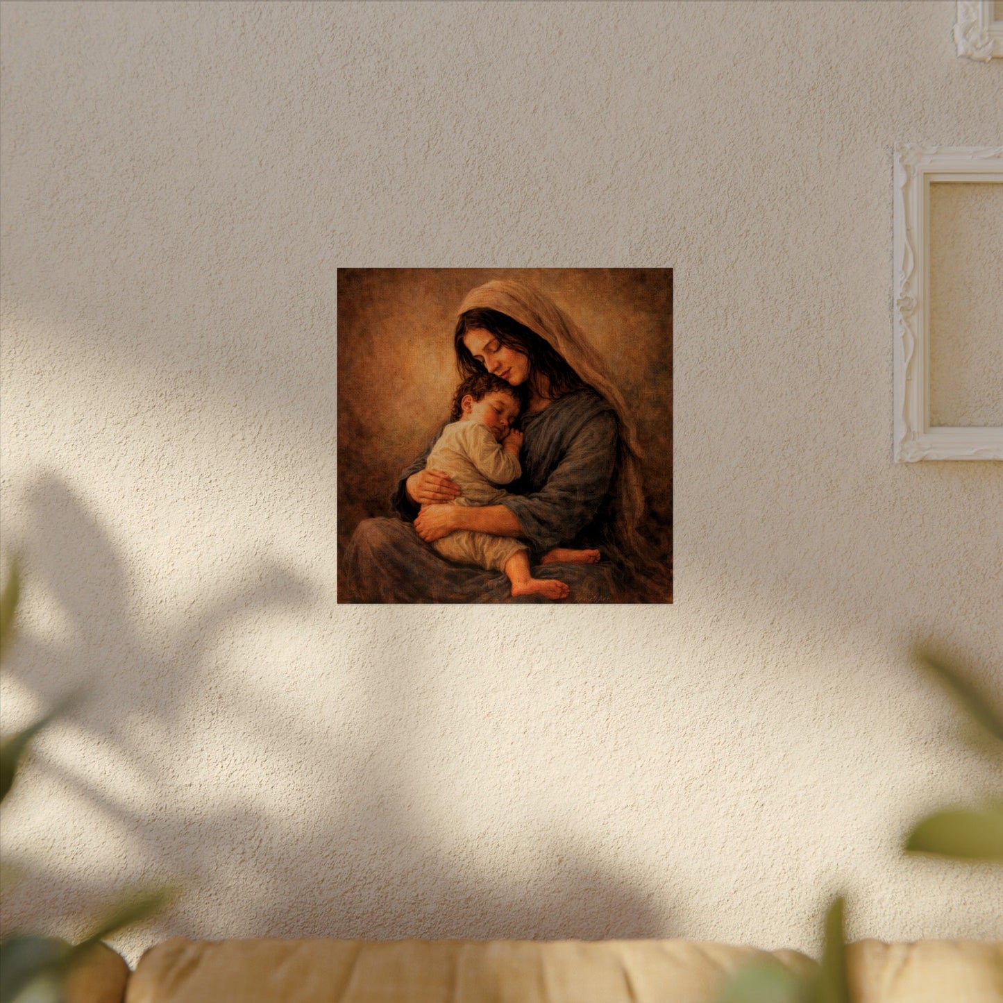 Madonna with Baby Jesus—Matte Posters