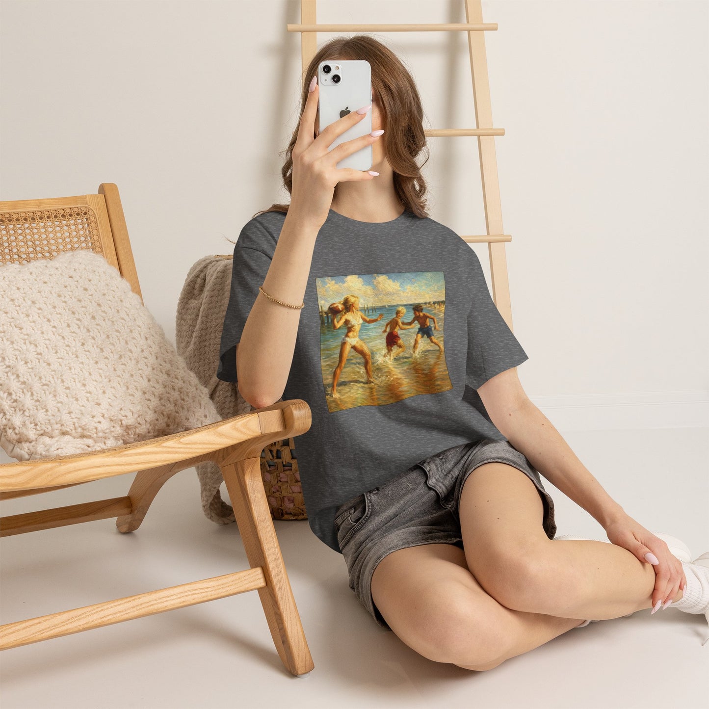Vintage Beach T‑Shirt — 'Honeysuckle Lodge: 50+ Years of Endless Summer' Retro Seaside Tee