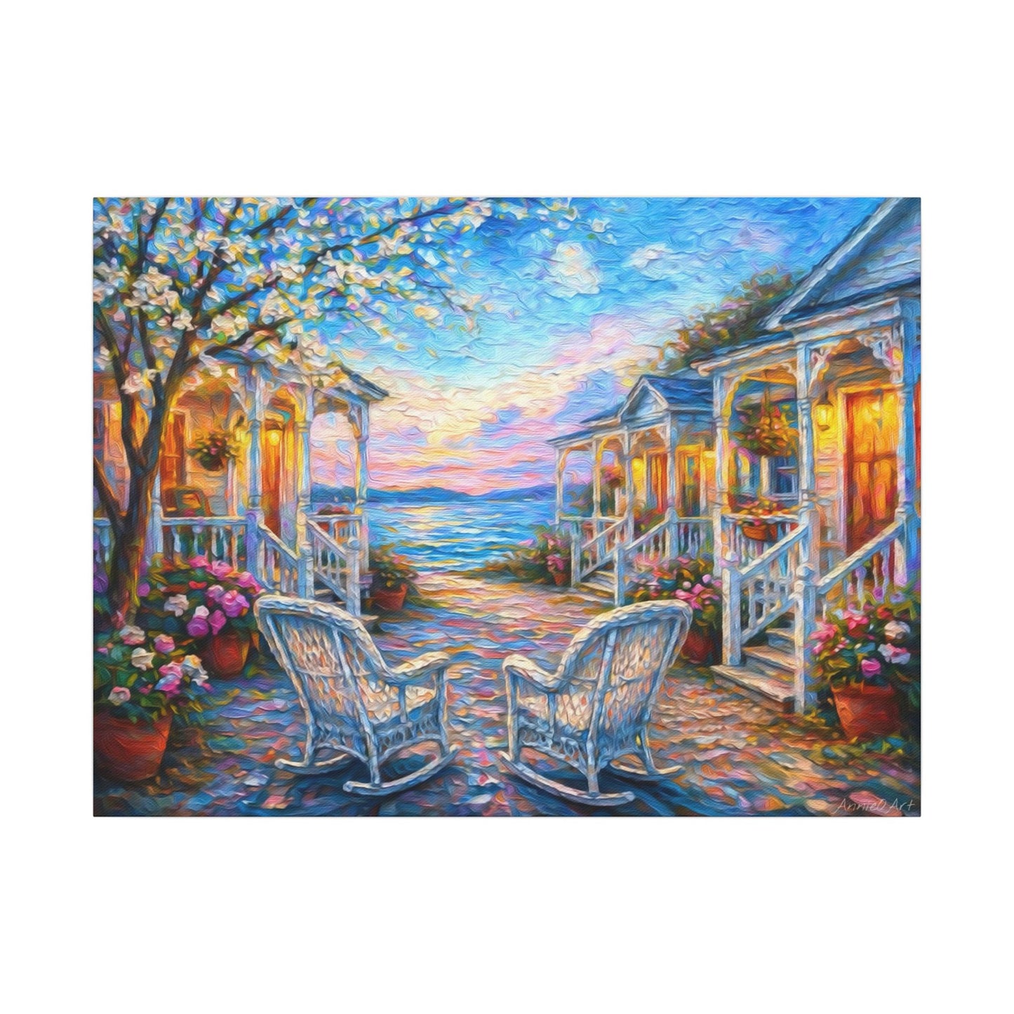 Front Porch America—Matte Canvas, Stretched, 0.75" (Multi-Size)