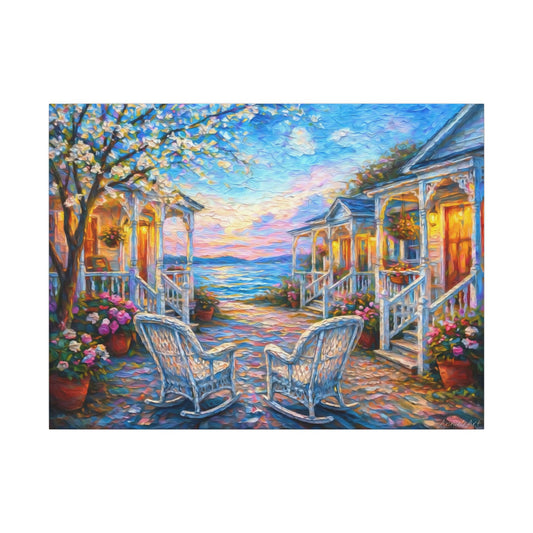 Front Porch America—Matte Canvas, Stretched, 0.75" (Multi-Size)