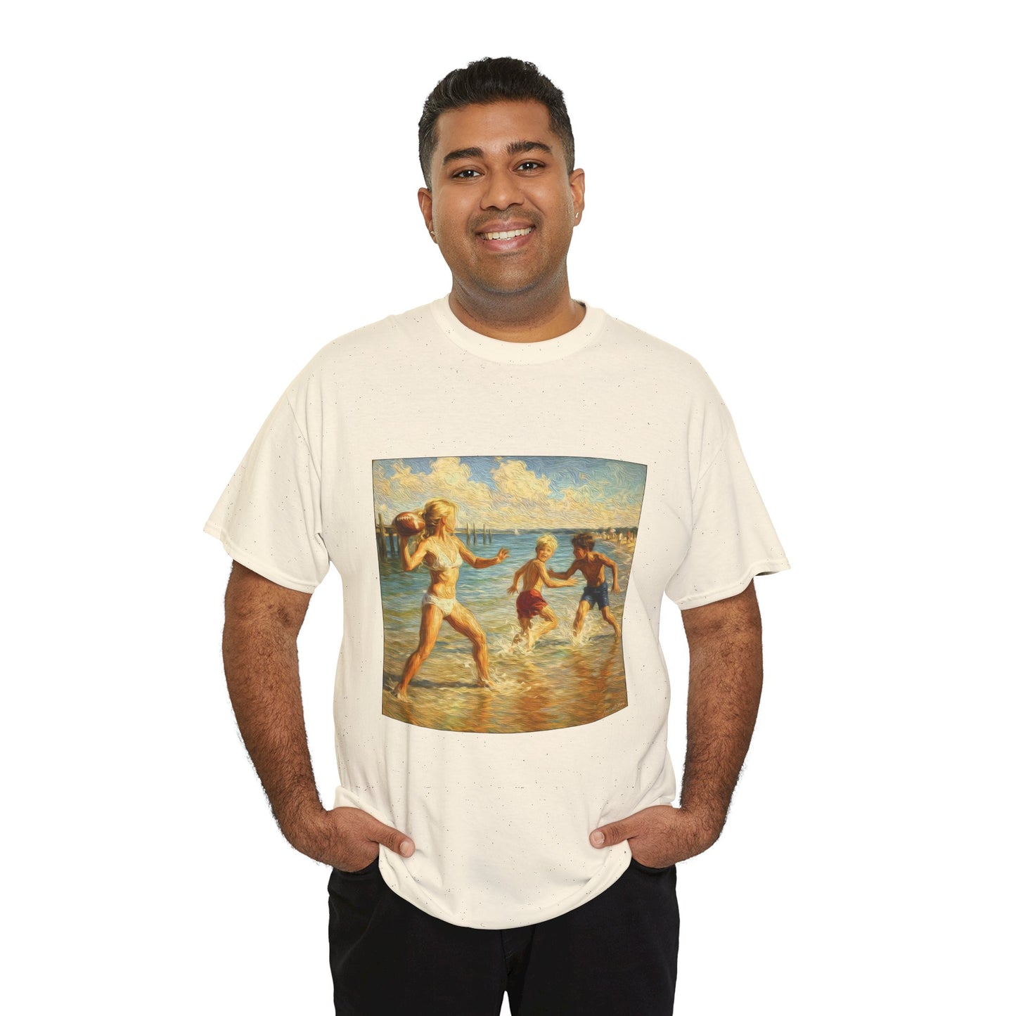 Vintage Beach T‑Shirt — 'Honeysuckle Lodge: 50+ Years of Endless Summer' Retro Seaside Tee