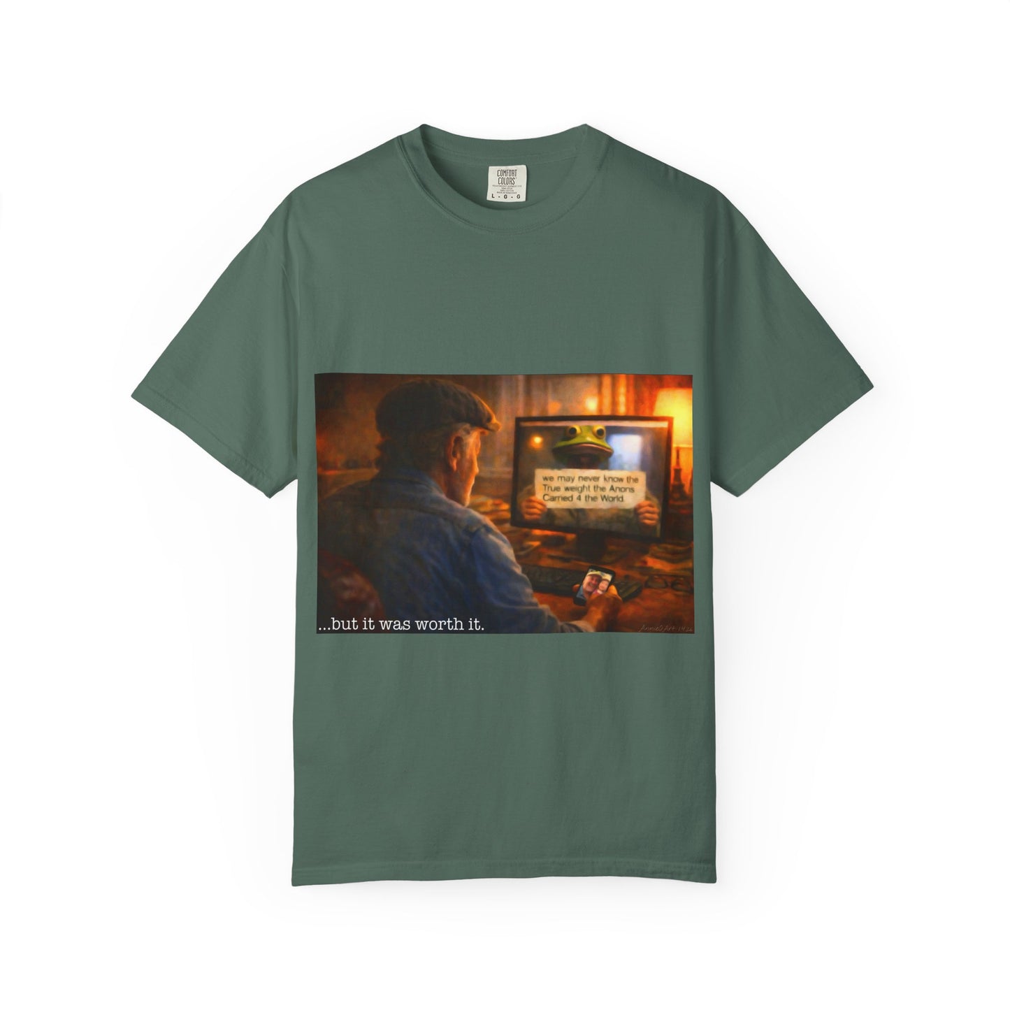 Anons, Keyboard Warriors 'But It Was Worth It' Tee