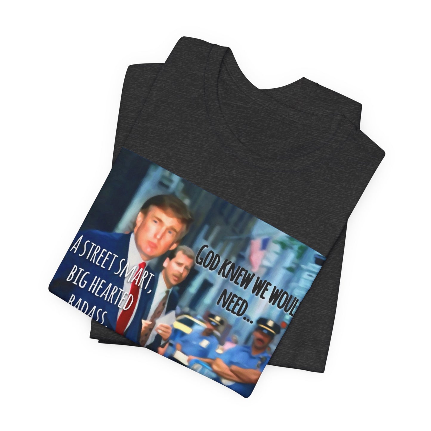 New Yorker Tribute T-Shirt — "So God Gave Us a New Yorker" Graphic Tee