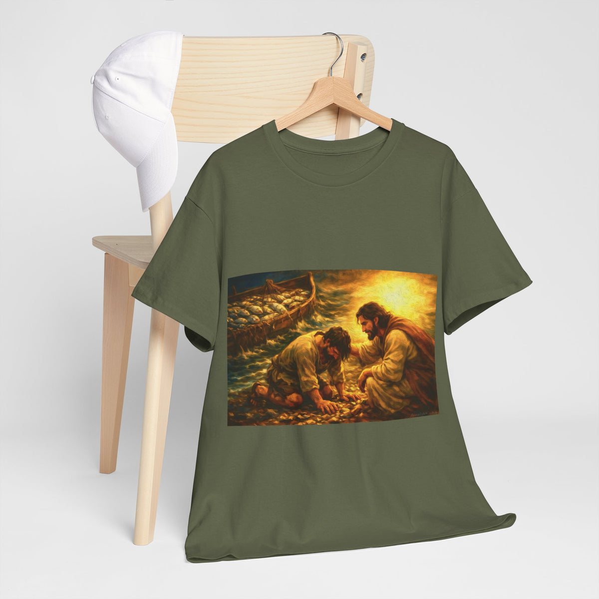 Jesus Calling Peter T-Shirt – Christian Faith Graphic Tee for Men & Women