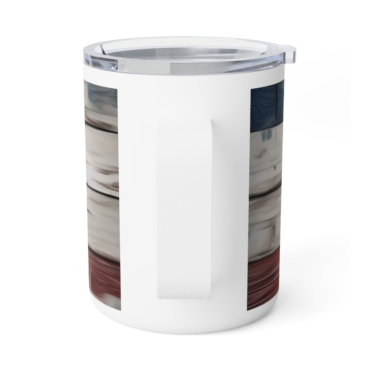 10oz Insulated Coffee Mug — 'MAGA Baby' Patriotic Red White Blue Travel Tumbler