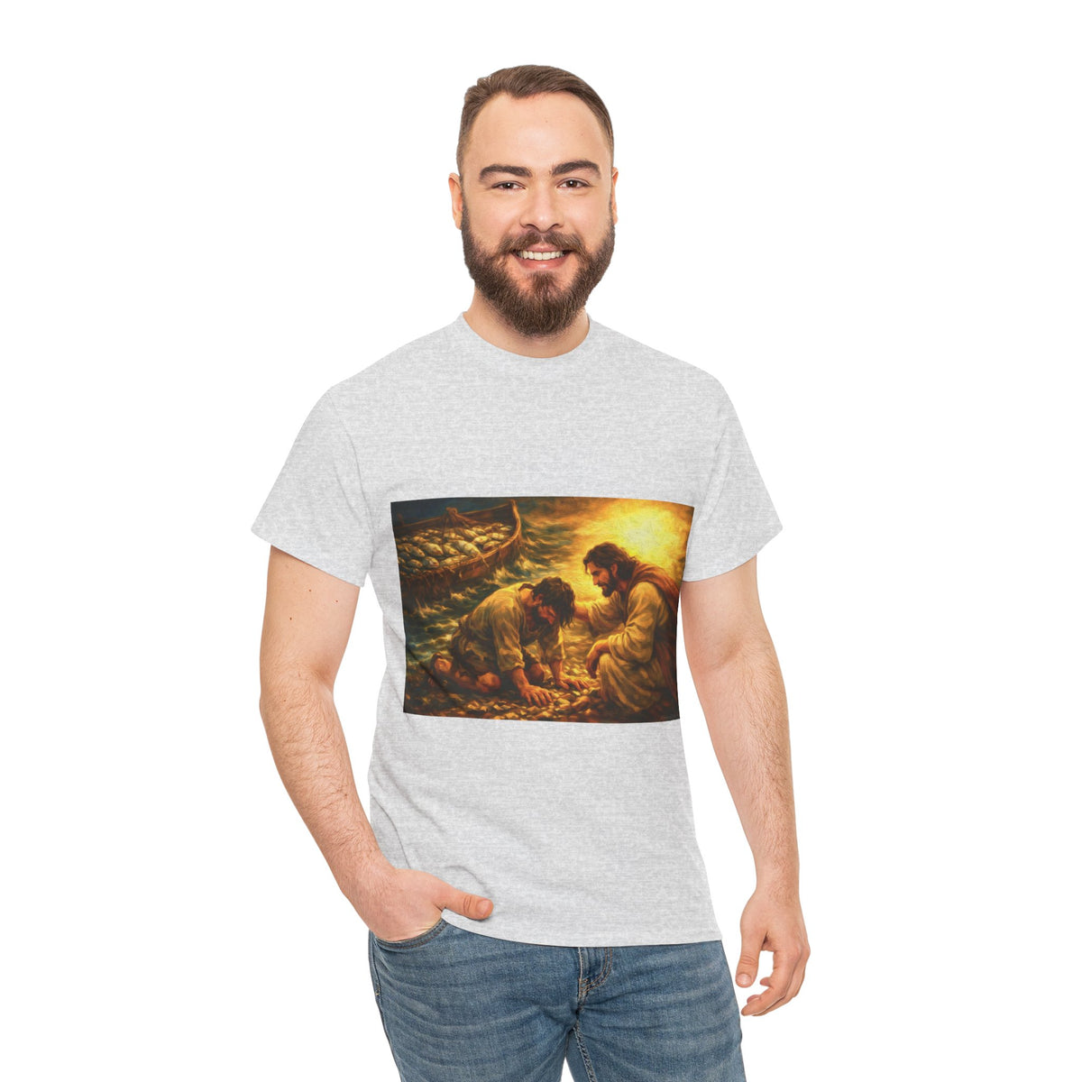 Jesus Calling Peter T-Shirt – Christian Faith Graphic Tee for Men & Women