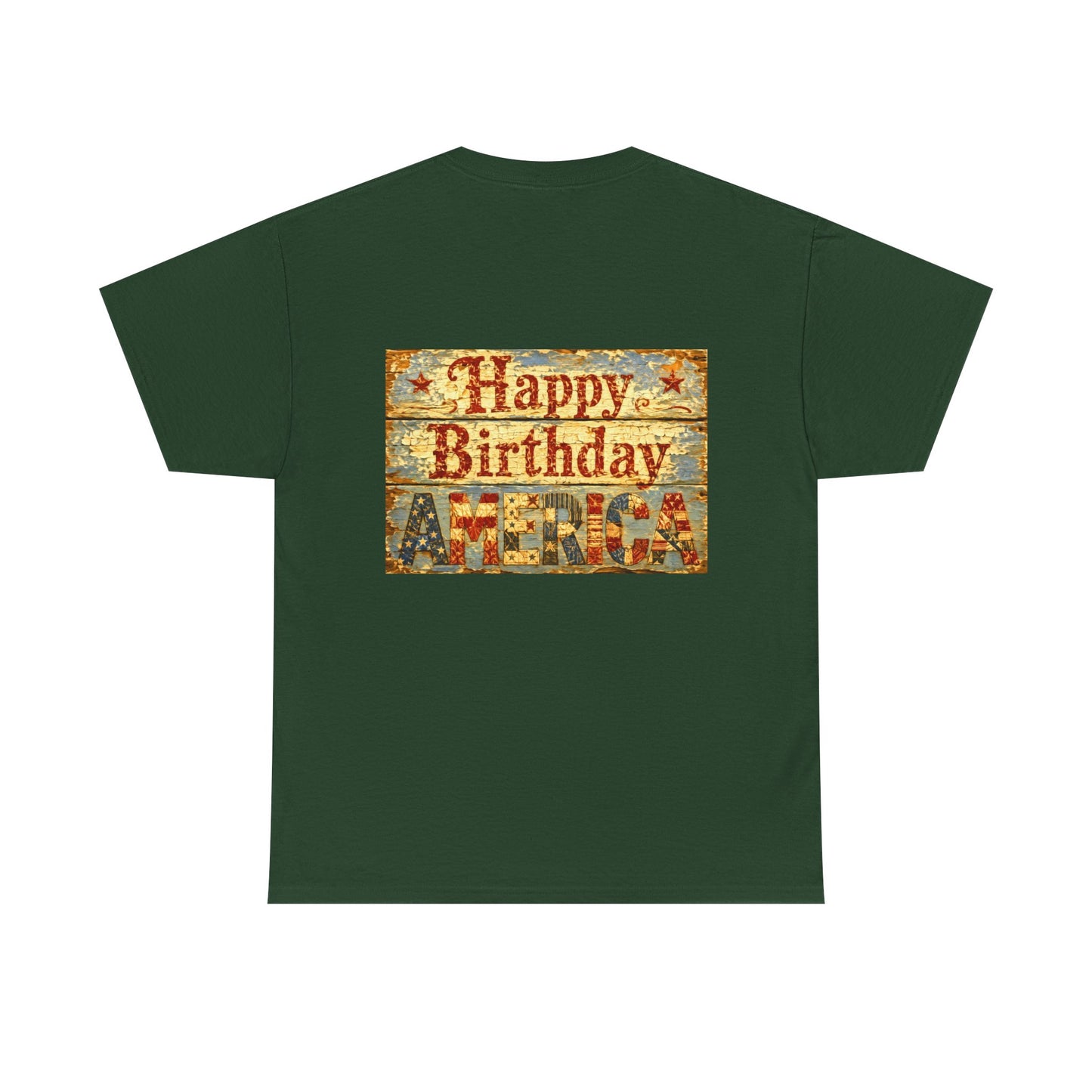 Trump Patriotic Portrait Tee — American Flag Portrait Graphic T-Shirt